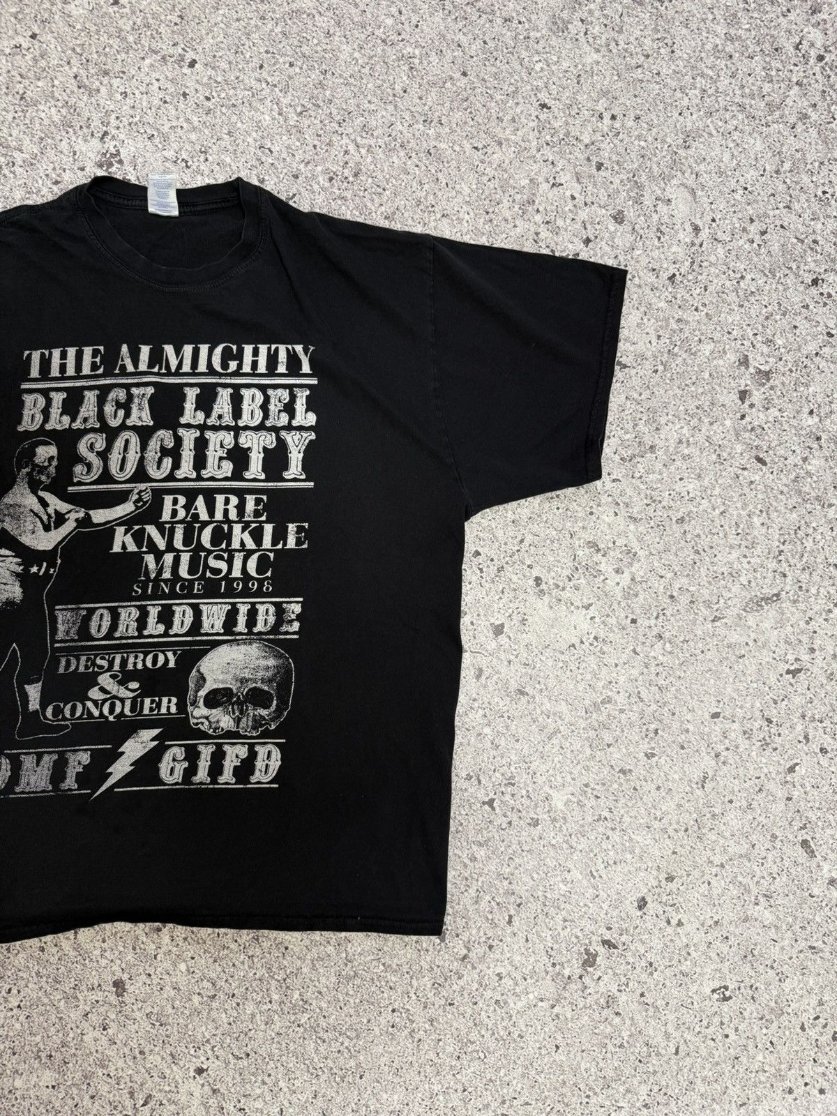 Band Tees × Vintage Vintage 2000’s The Almighty Black Label Society T-Shirt Size US XXL / EU 58 / 5 - 5 Thumbnail