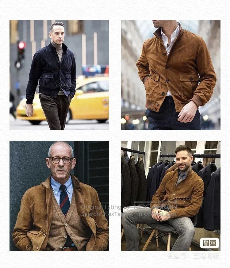 Valstar Valstar Suede Pilot Jacket. Size US M / EU 48-50 / 2 - 3 Thumbnail