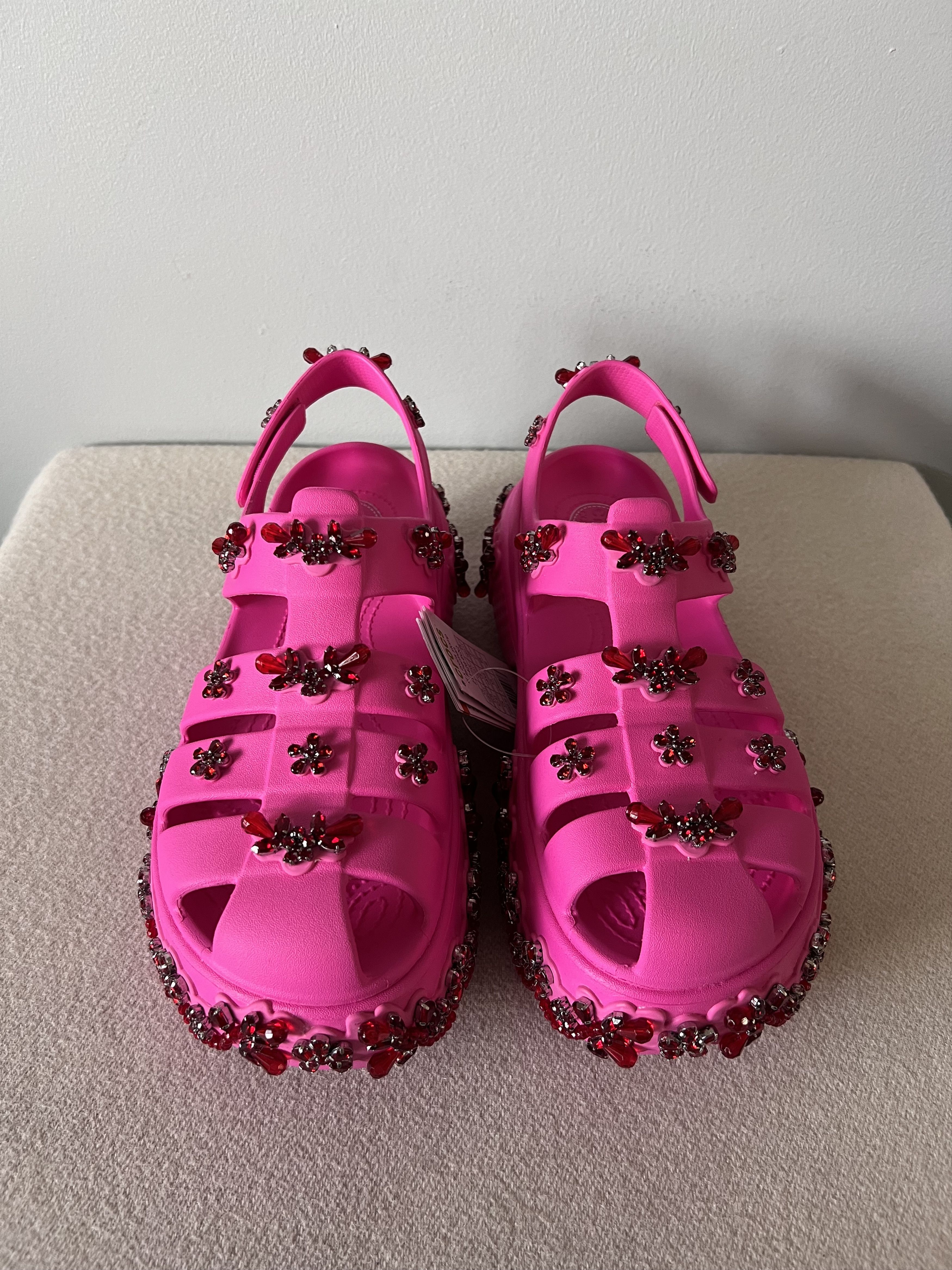 Crocs × Simone Rocha Simone Rocha Crocs Stomp Fisherman Clogs in Pink Size US 11 / IT 41 - 4 Thumbnail