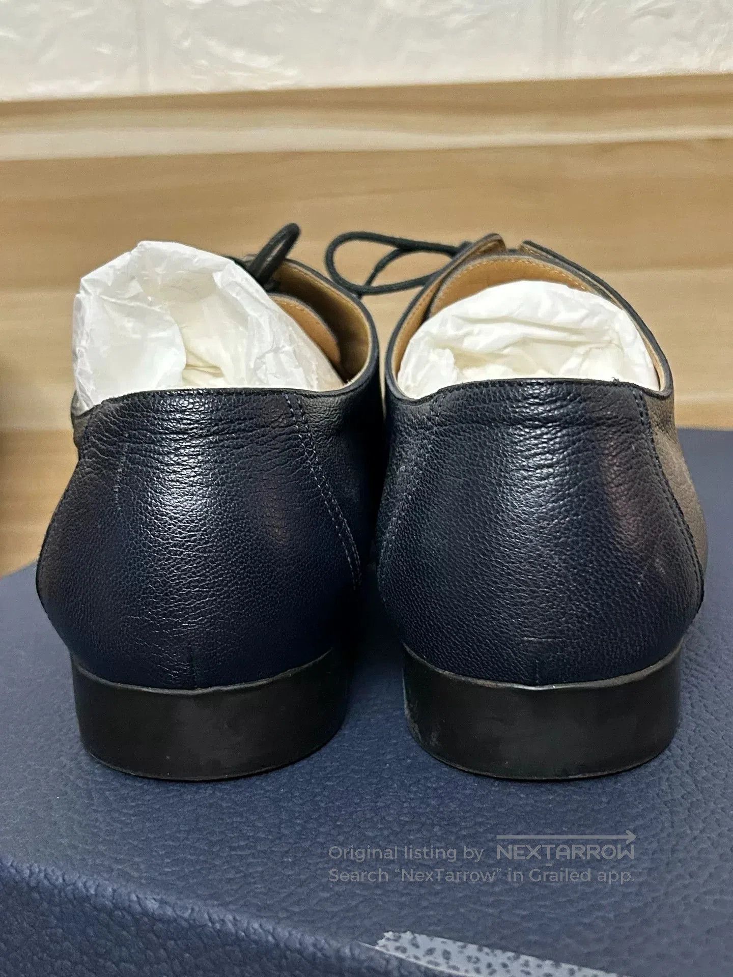 Hermes Hermes Men's Business Leather Shoes Size 41. Size US 8 / EU 41 - 3 Thumbnail