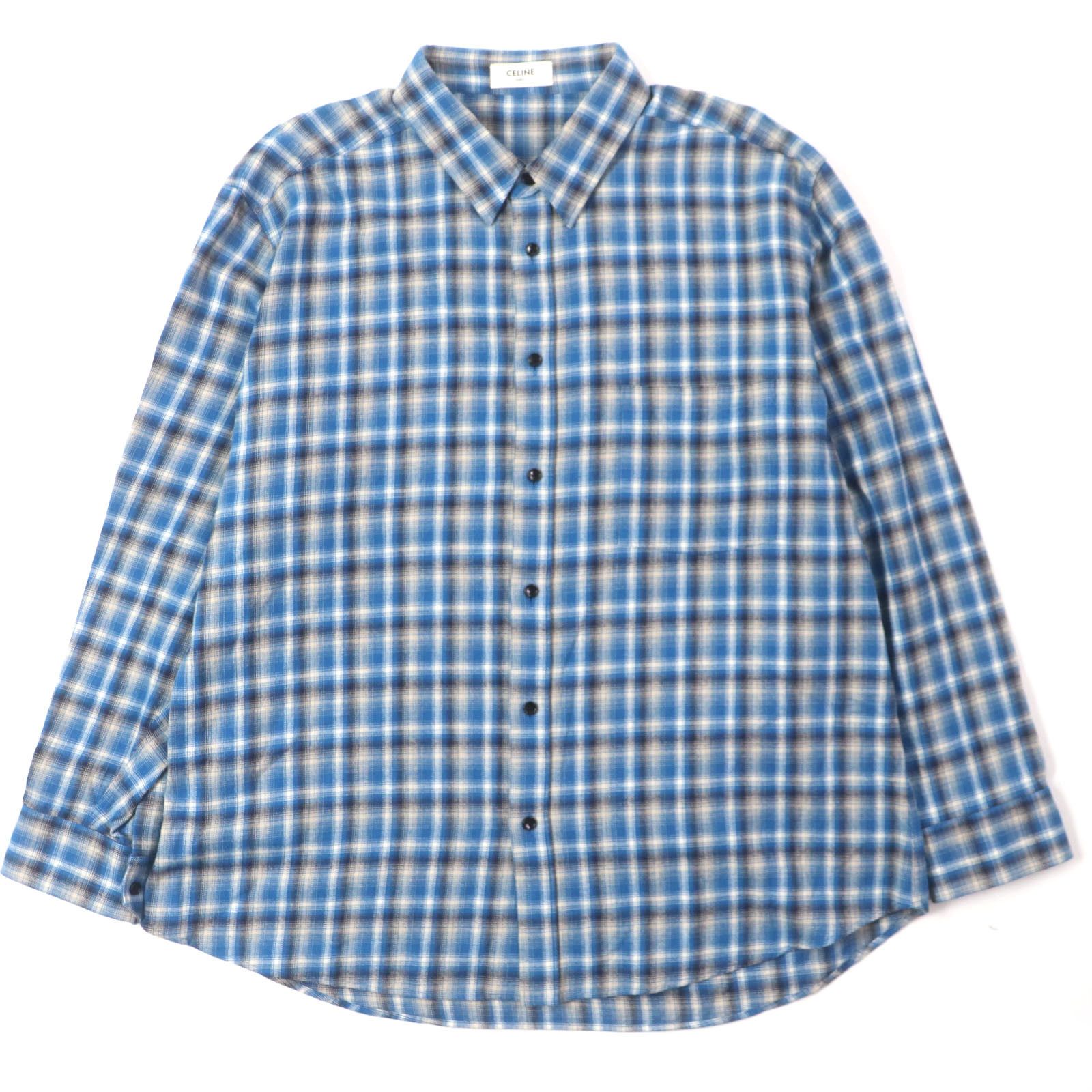 Celine Celine Celine Loose Shirt Cotton Shirt Cotton Dress Shirt 2C486354M DUTY FREE for USA Size ONE SIZE - 1 Thumbnail