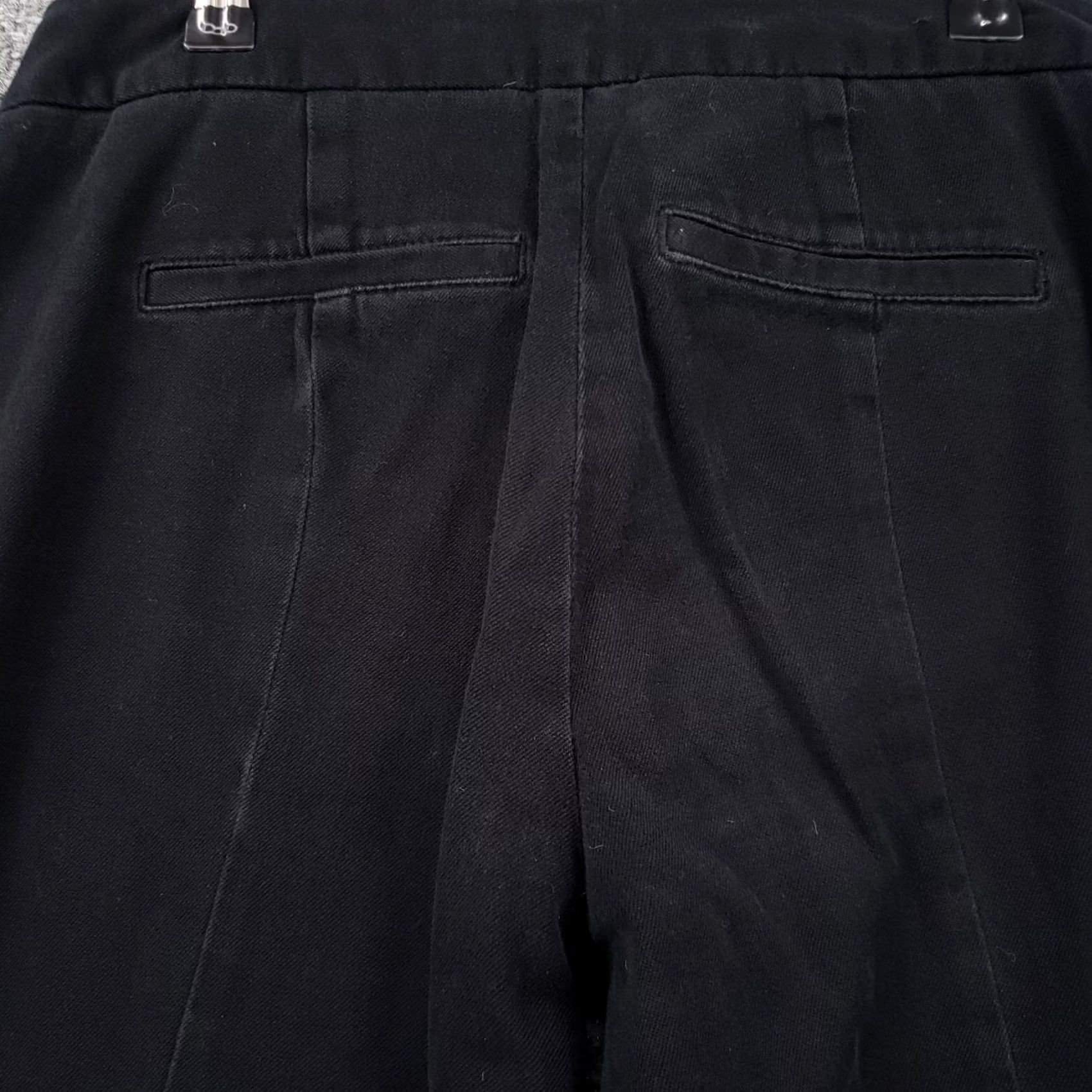 Gap Gap Pants Womens 0 Black Cropped Low Rise Ultra Skinny Zip Closure Flat Front Size 25" / US 0 / IT 36 - 7 Thumbnail