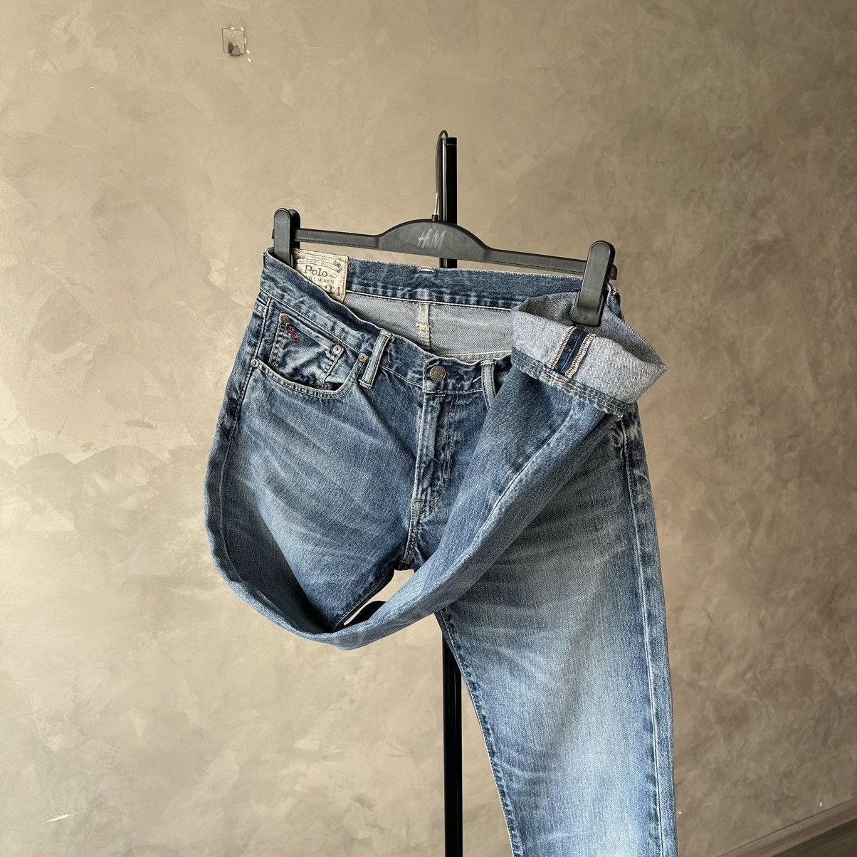 RRL Ralph Lauren Polo Ralph Lauren Varick Slim Selvedge Denim Jeans Size US 30 / EU 46 - 1 Thumbnail