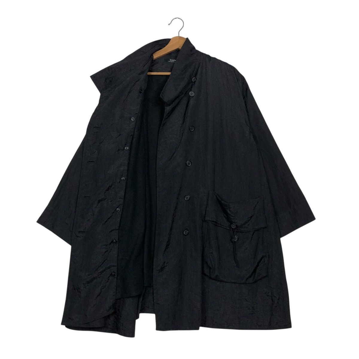 Japanese Brand 🔥RICH BLACK VTG OVERSIZE JACKET YACCO MARICARD ISSEY MIYAKE Size US M / EU 48-50 / 2 - 12 Thumbnail