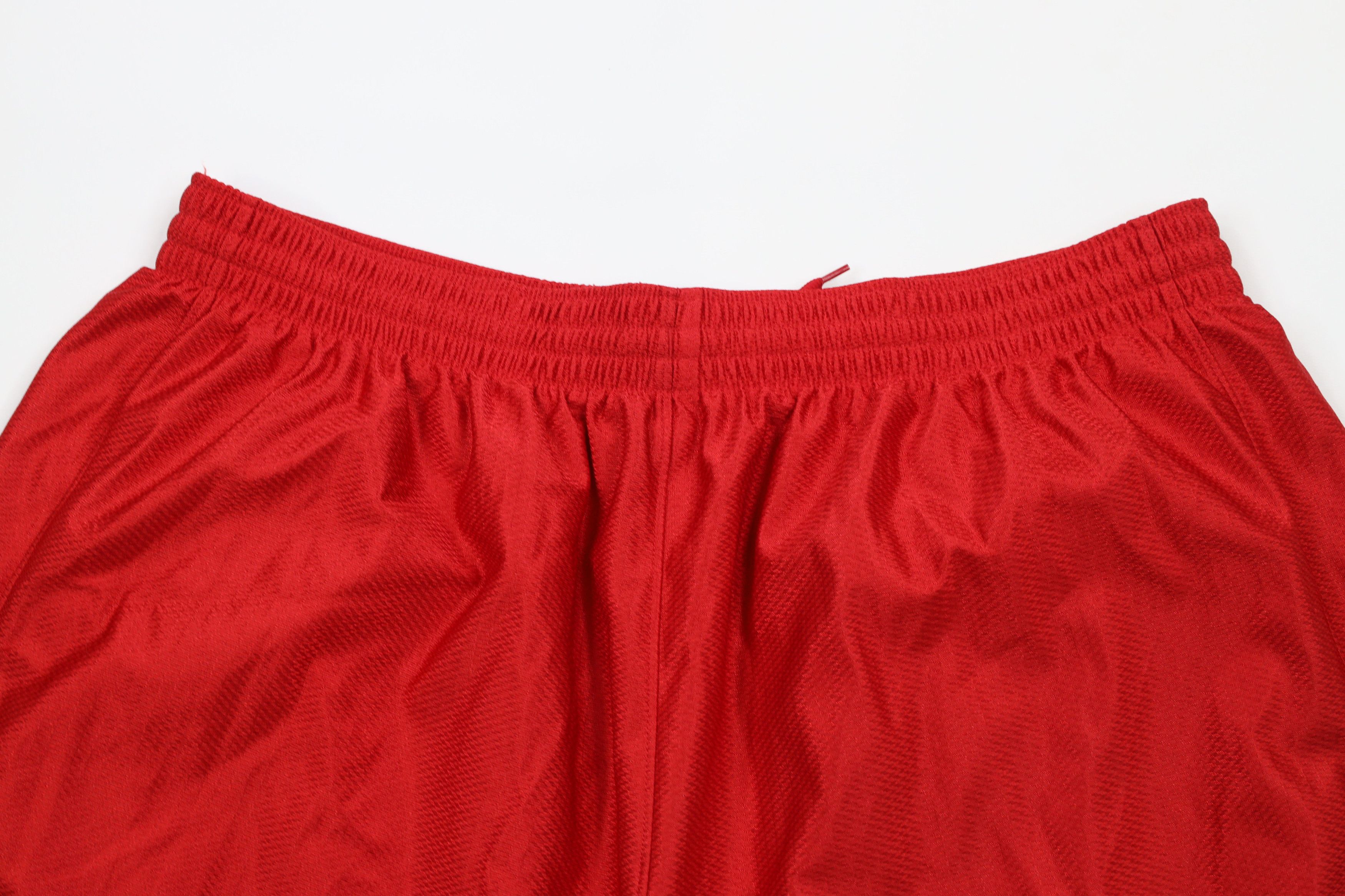 Nike × Vintage Vintage Nike Scott Mini Swoosh Gym Basketball Shorts Red Size US 40 / EU 56 - 10 Thumbnail