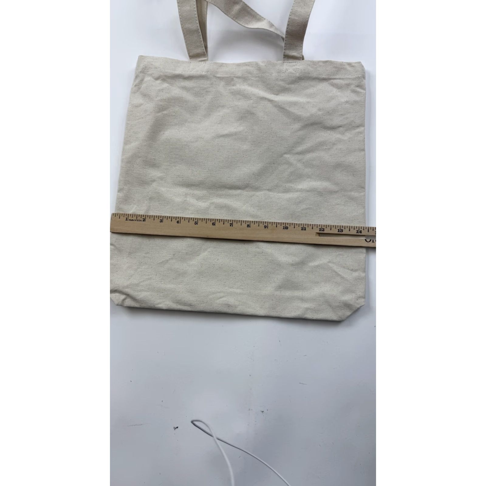 Carrera VINTAGE Carrera Tote Bag Womens Large Beige Canvas Eco Reusable Shopping Shoulder Bag with Eyewear Logo Size ONE SIZE - 6 Thumbnail