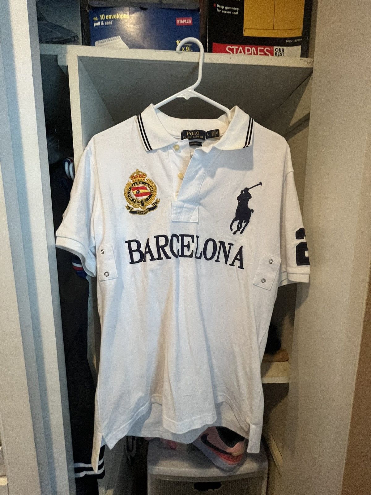 Polo Ralph Lauren × Streetwear × Vintage Chief Keef Barcelona Polo