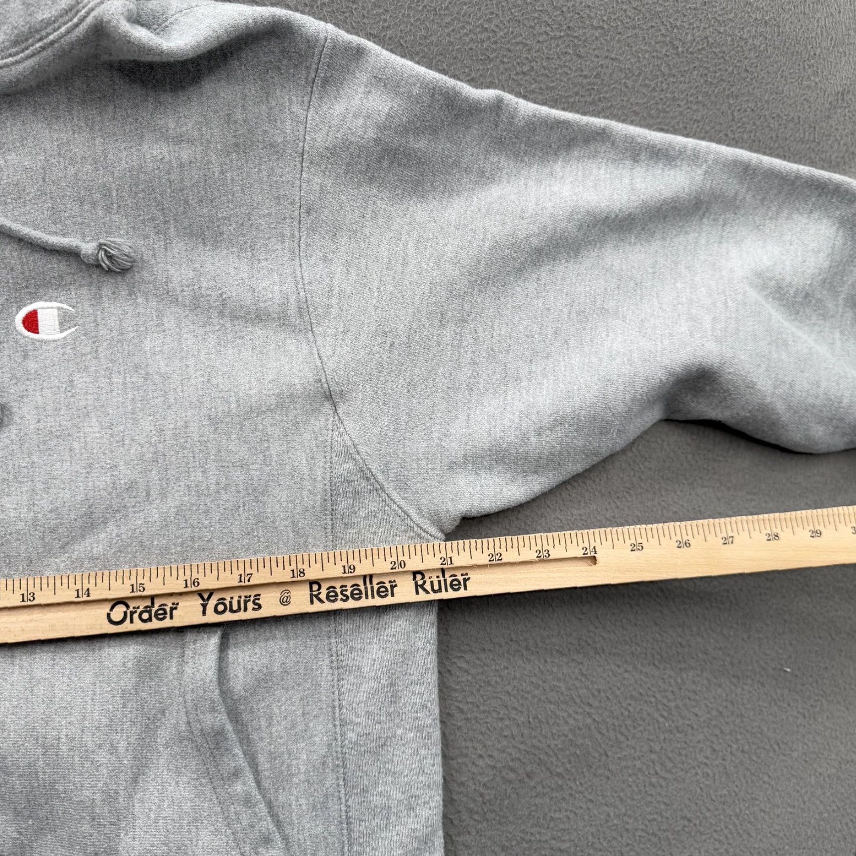 Champion Champion Reverse Weave Hoodie Mens Small Gray Fleece Pullover GF68 Size US S / EU 44-46 / 1 - 6 Thumbnail