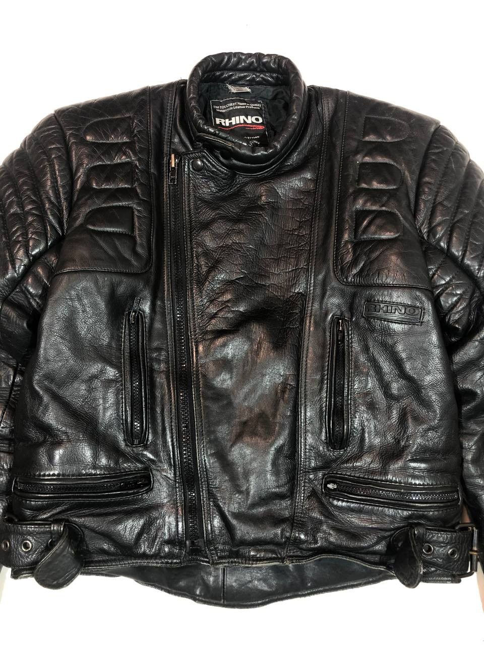 Other Rhino Moto Leather Jacket Racing Size US M / EU 48-50 / 2 - 2 Thumbnail