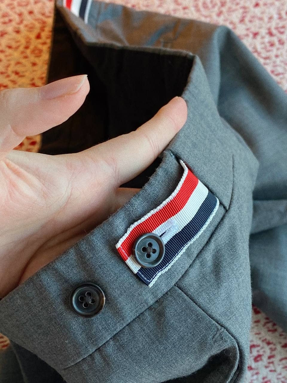 Thom Browne Thom Browne Suit Set Grey Wool Blazer Trousers Size 1 Size 34S - 7 Thumbnail