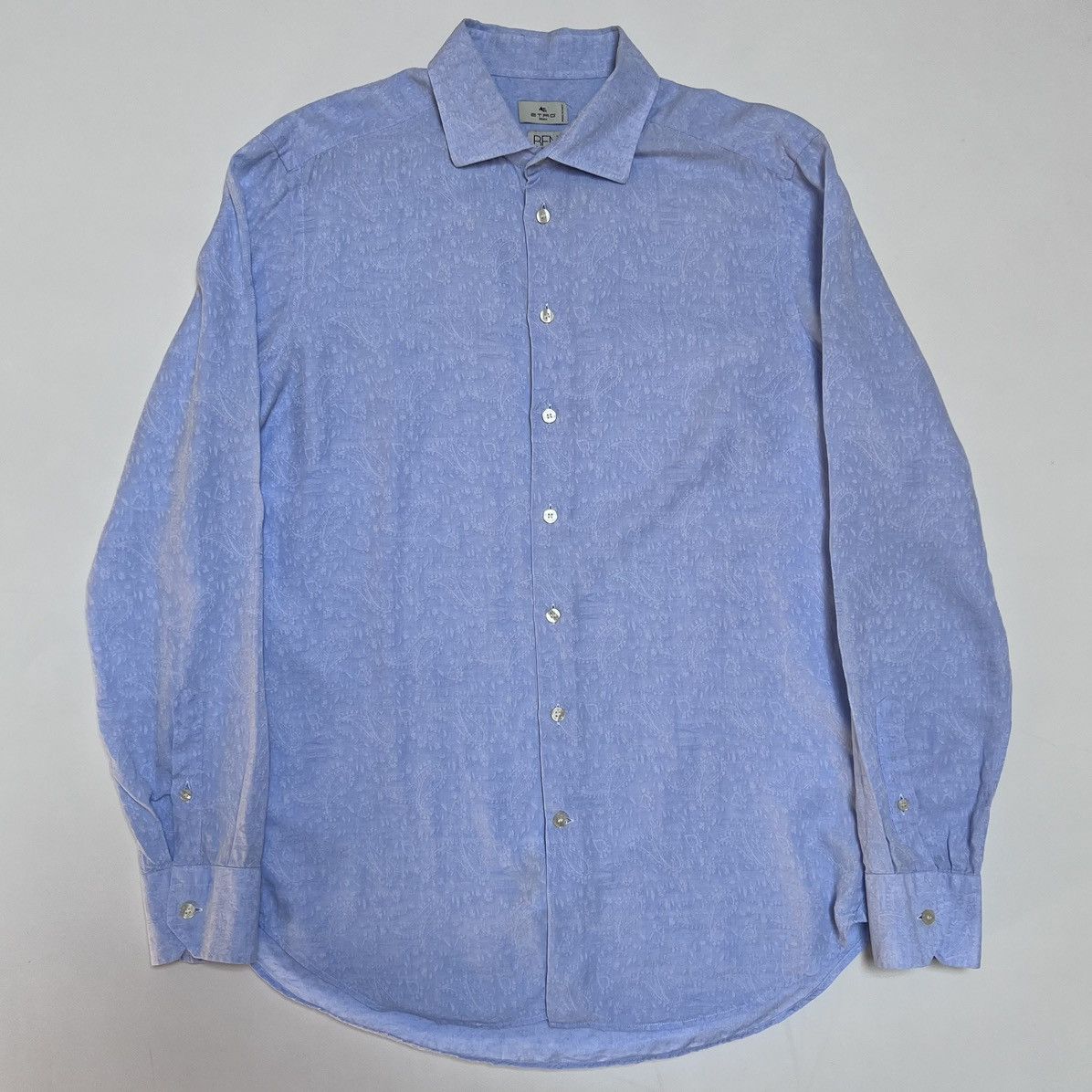 Etro Etro Milano Paisley lyocell shirt Size US L / EU 52-54 / 3 - 1 Thumbnail