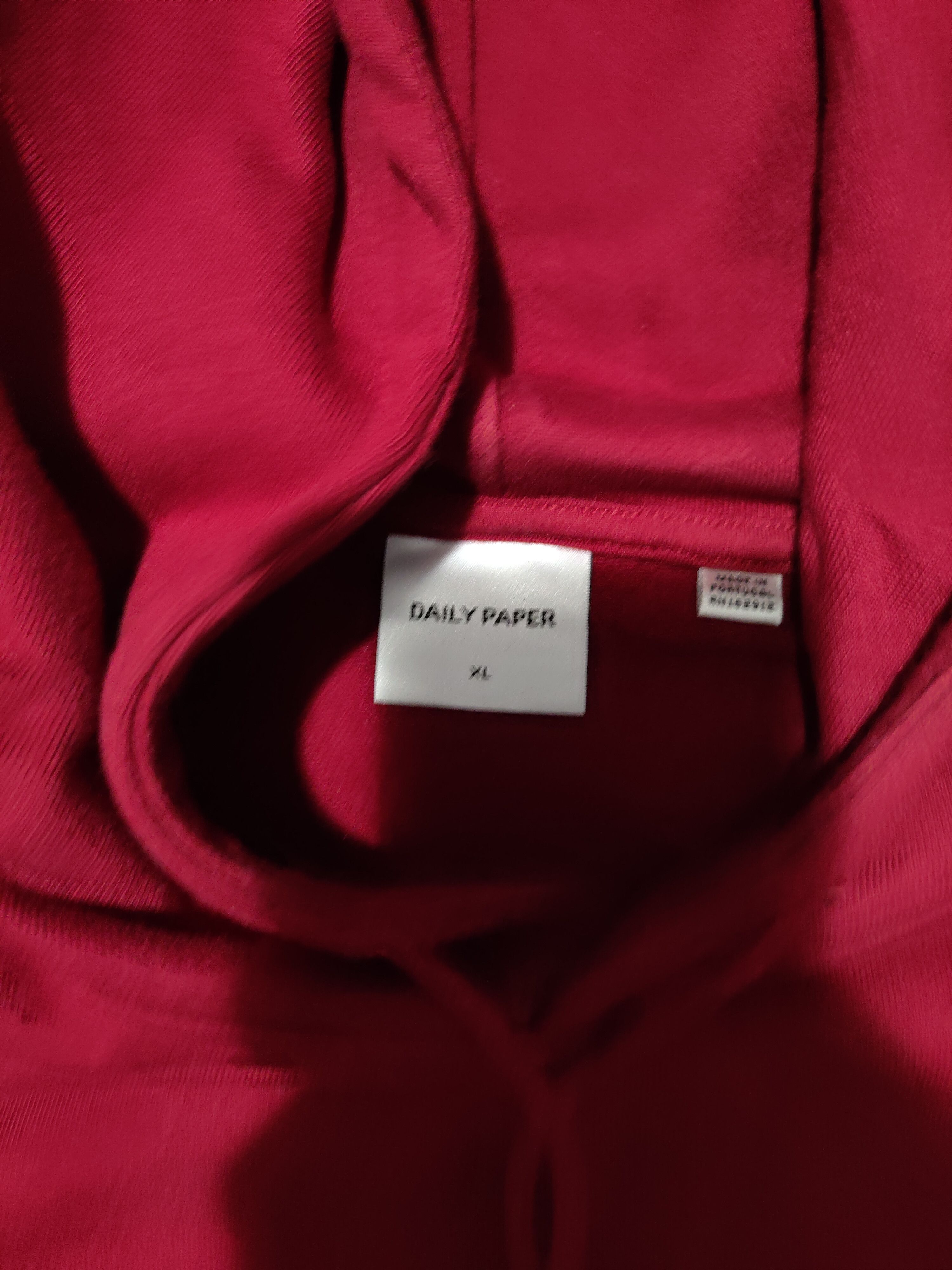 Daily Paper Daily Paper burgundy red hoodie Size US XL / EU 56 / 4 - 4 Thumbnail