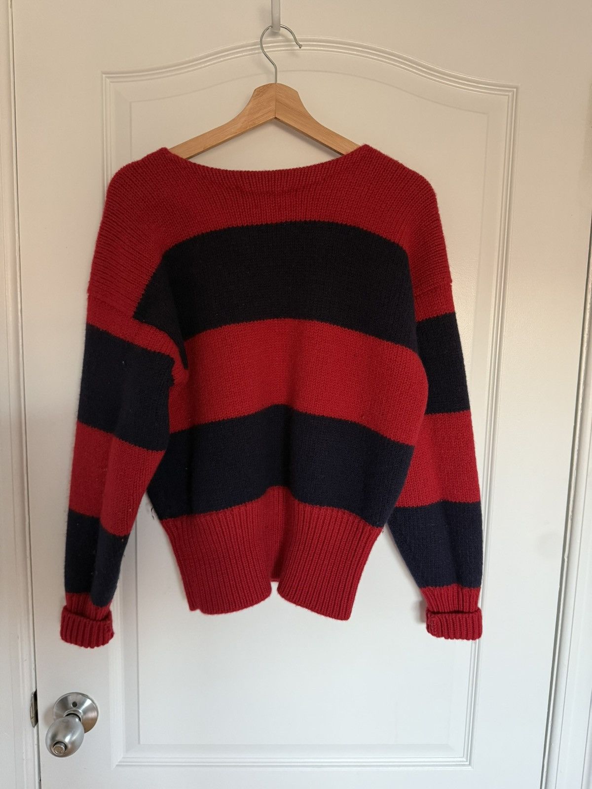 Polo Ralph Lauren Polo pullover vintage crest Size US XL / EU 56 / 4 - 3 Thumbnail
