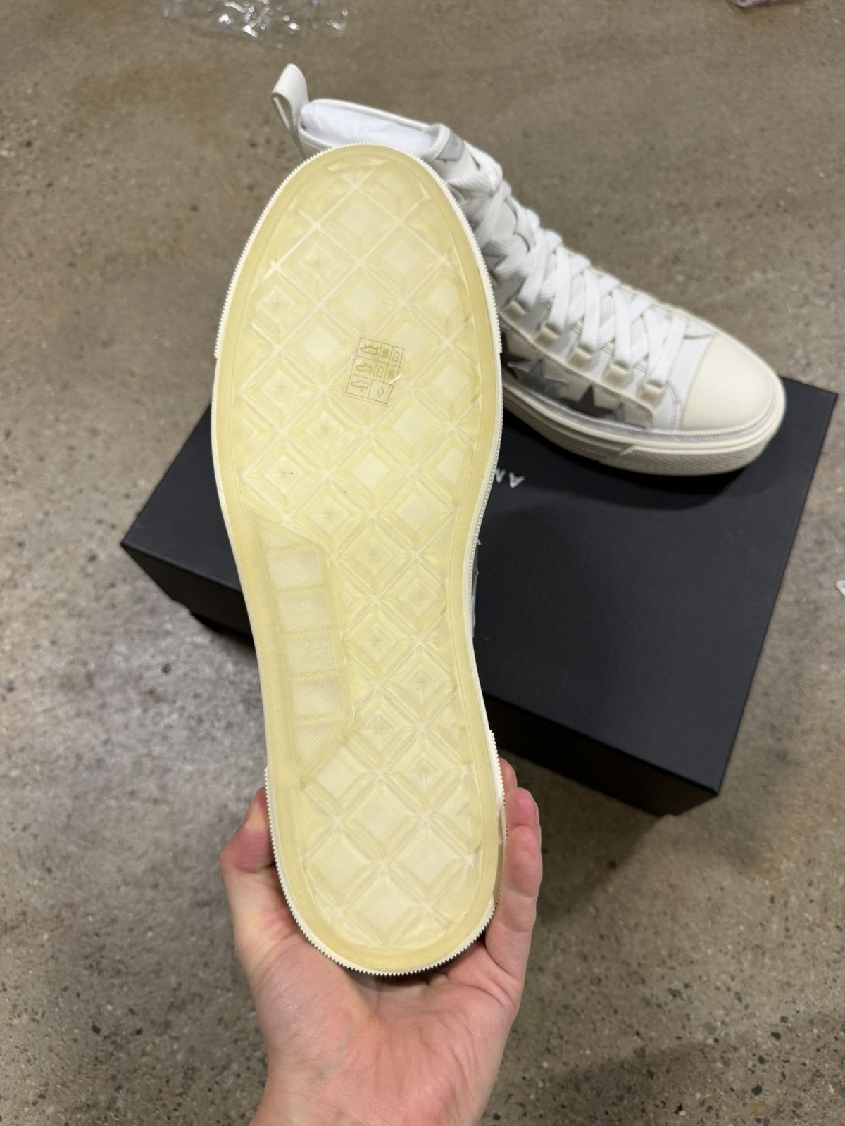 Amiri Amiri High Top Star Court Sneaker NEW 850$ Size US 13 / EU 46 - 8 Thumbnail