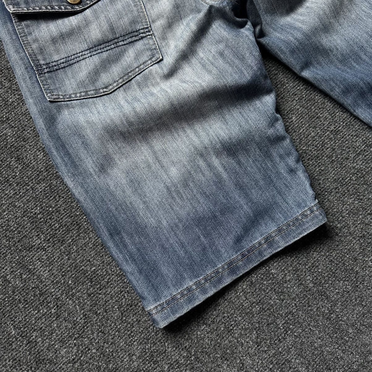 Kangol VTG Man Kangol Denim Shorts Size 34 Old Money Casual Y2K 00s Size US 34 / EU 50 - 9 Thumbnail