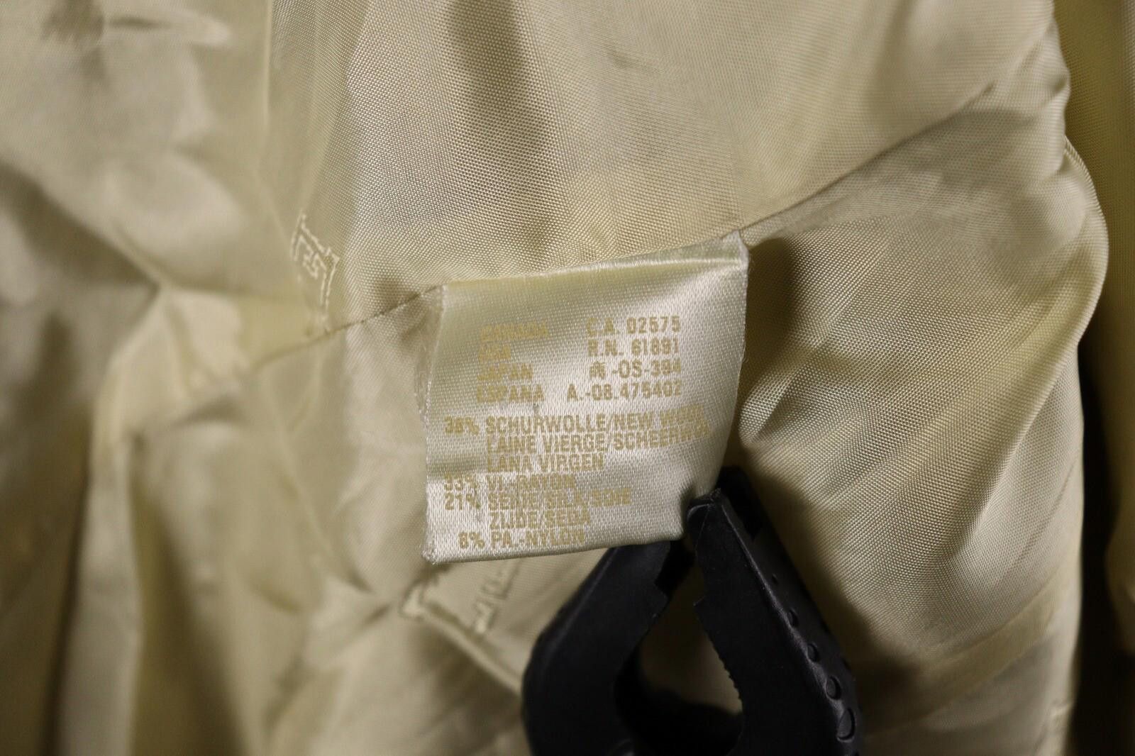 Escada Escada by Margaretha Ley Beige Wool Stripe Jacket Size 40 Size M / US 6-8 / IT 42-44 - 12 Thumbnail