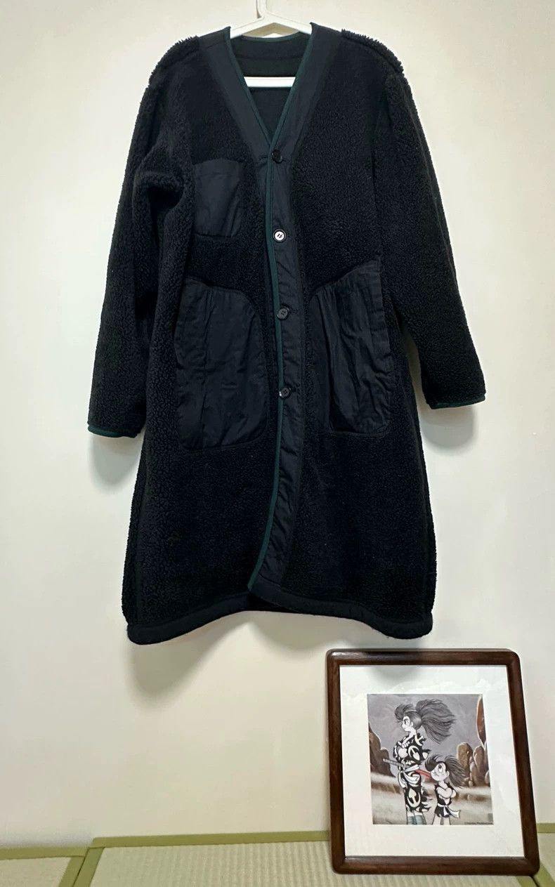 Yohji Yamamoto Yohji Yamamoto Reversible polar fleece long coat 2504-Nexta Size US L / EU 52-54 / 3 - 1 Thumbnail