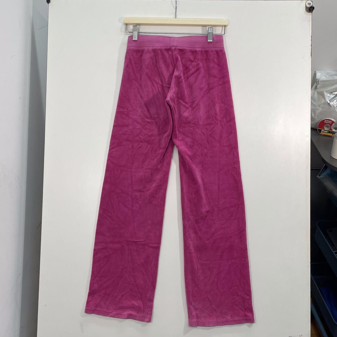 Juicy Couture Pink Juicy Couture Velour Track Pants Size 28" / US 6 / IT 42 - 3 Thumbnail
