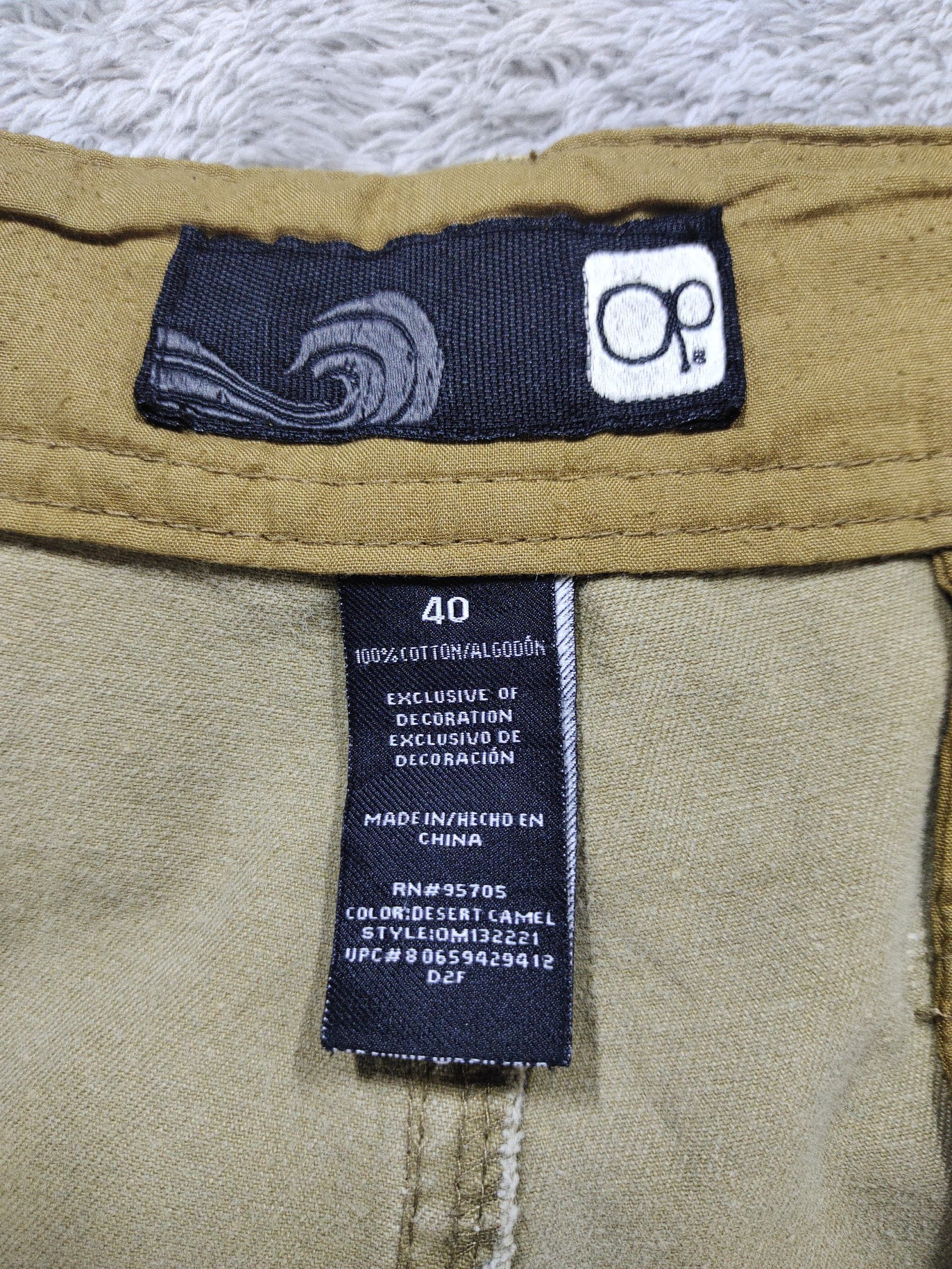 Ocean Pacific × Urban Outfitters × Vintage OCEAN PACIFIC OP BEIGE CARGO SHORTS Size US 42 / EU 58 - 7 Thumbnail