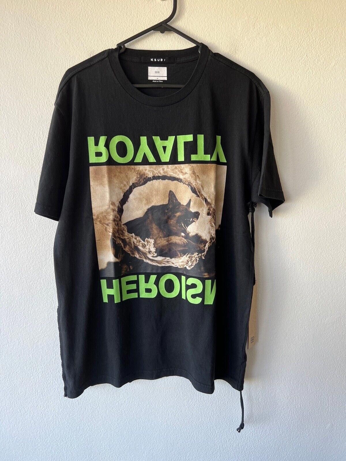 Ksubi new ksubi medium m tee shirt top sheaphard kash dog black Size US M / EU 48-50 / 2 - 1 Thumbnail