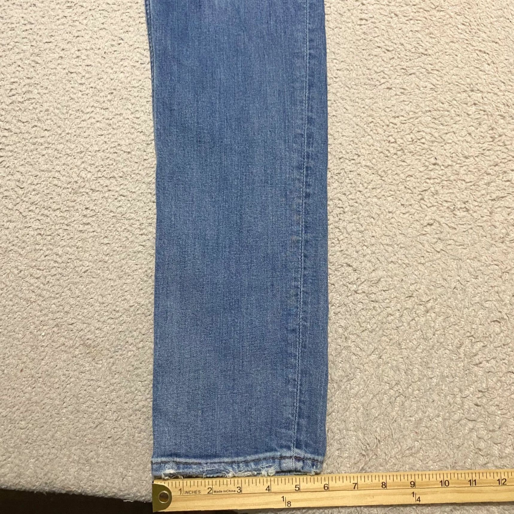 Silver Jeans Co. Silver Jeans Jeans 32x37 Blue Denim Medium Wash Mid Rise Tapered Mens Regular Fit Pocket Zipper Button Frisco Brand Size US 32 / EU 48 - 5 Thumbnail