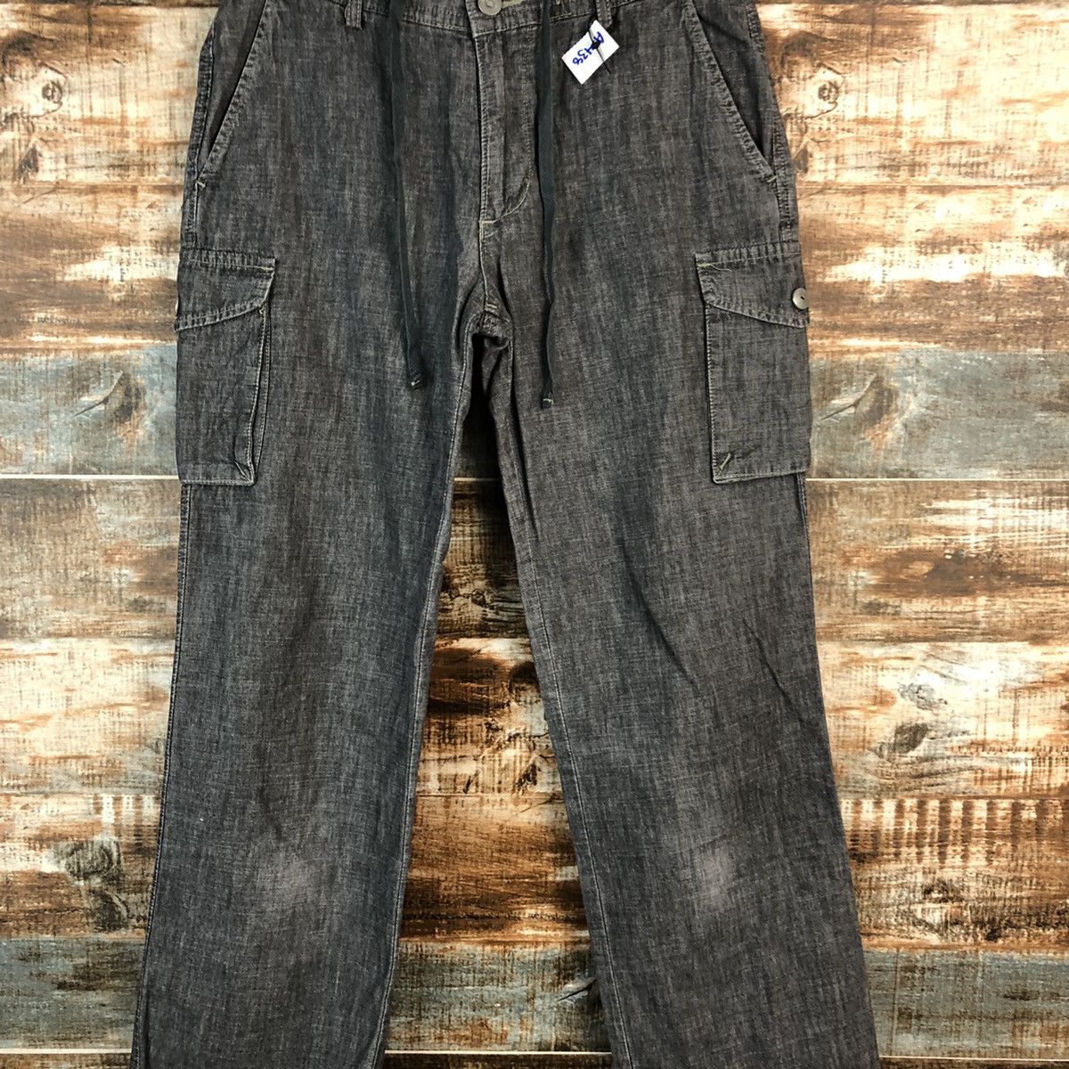 Japanese Brand Et Boite Grey Cargo utility Multipocket Pants #A2438 Size 27" / US 4 / IT 40 - 5 Thumbnail