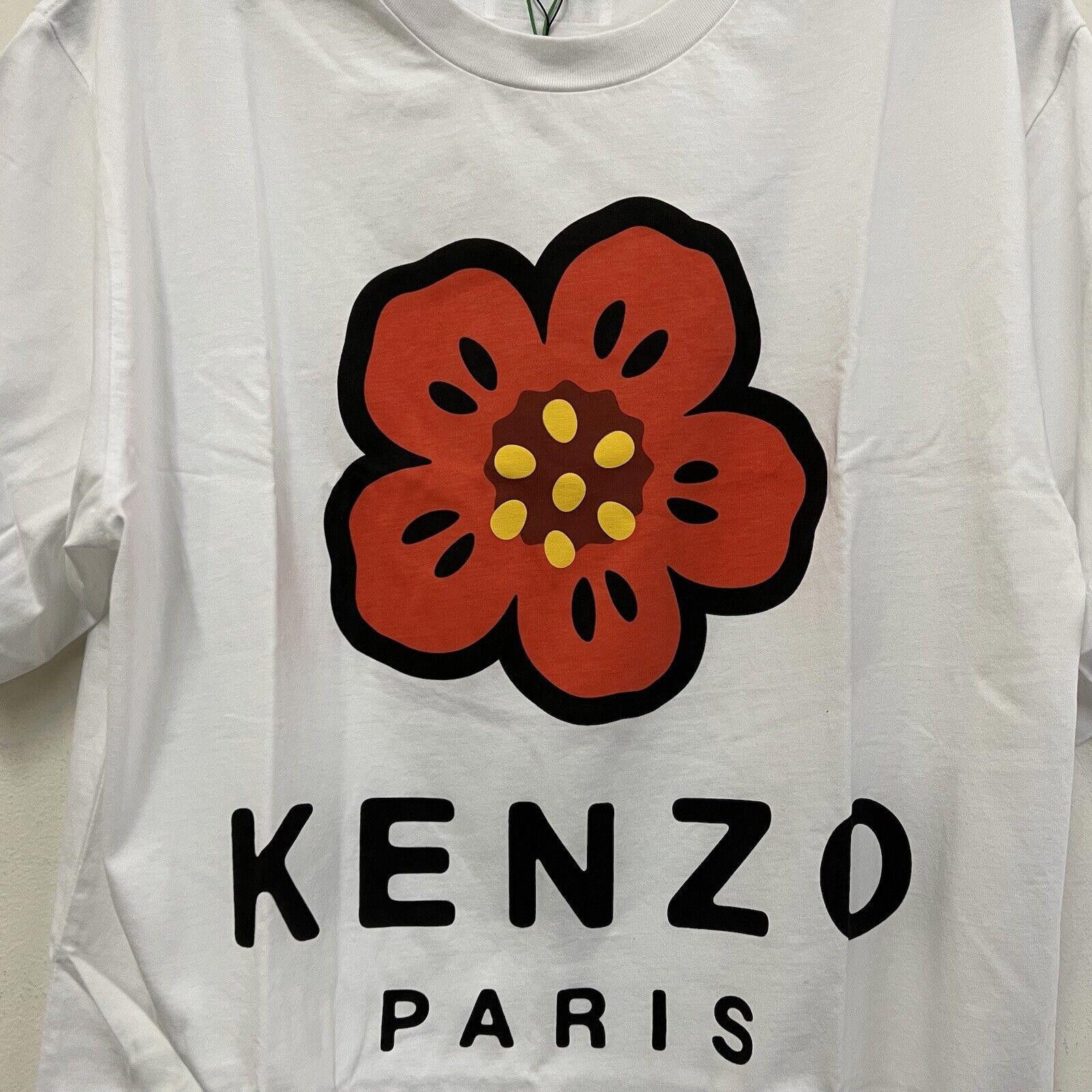 Kenzo Kenzo Paris X NIGO Boke flower T-shirt Tee White Crewneck Size US L / EU 52-54 / 3 - 1 Thumbnail