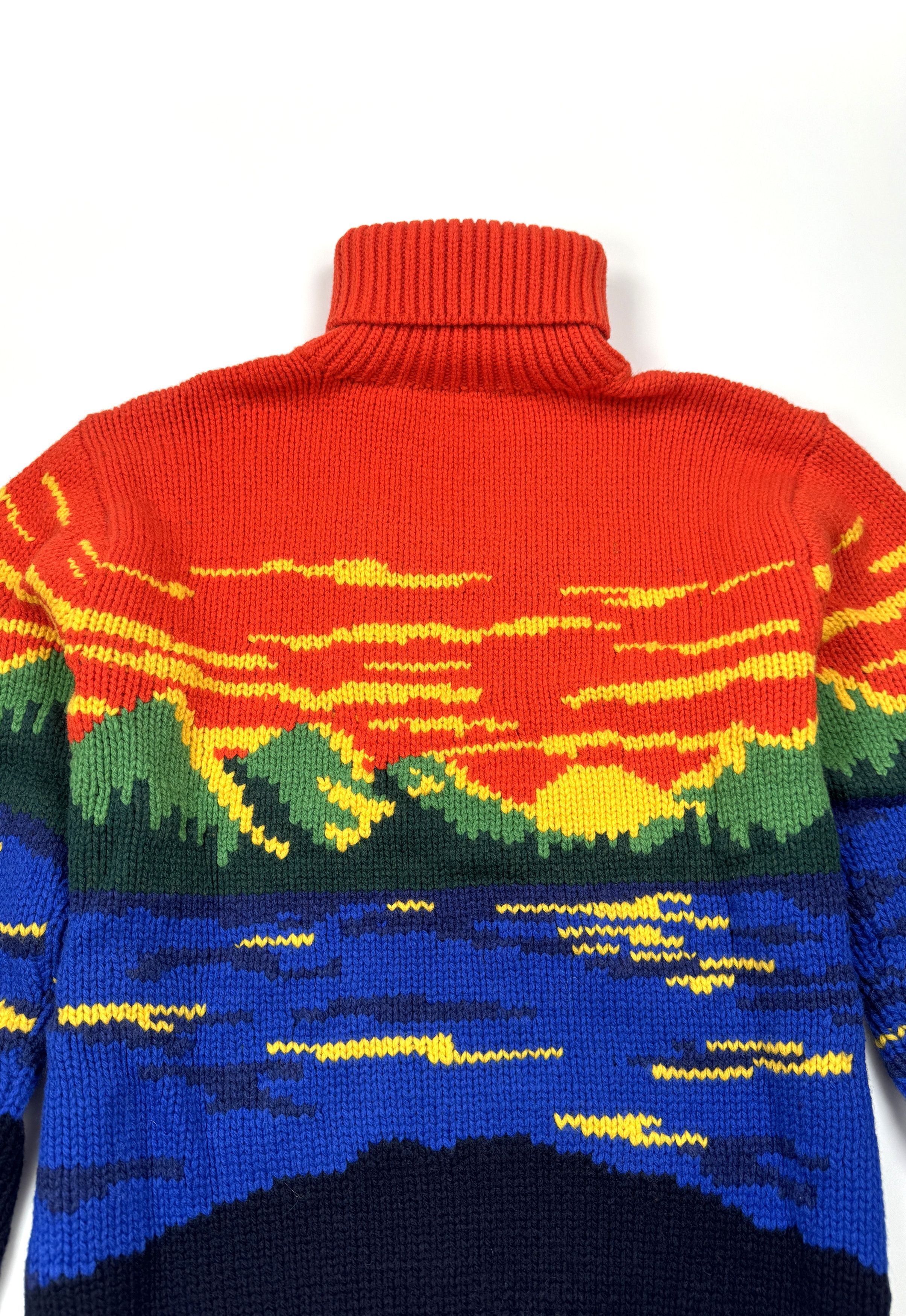 Polo Ralph Lauren RALPH LAUREN POLO SPORTSMAN WOLF HOWL TURTLENECK SWEATER Size US S / EU 44-46 / 1 - 9 Thumbnail