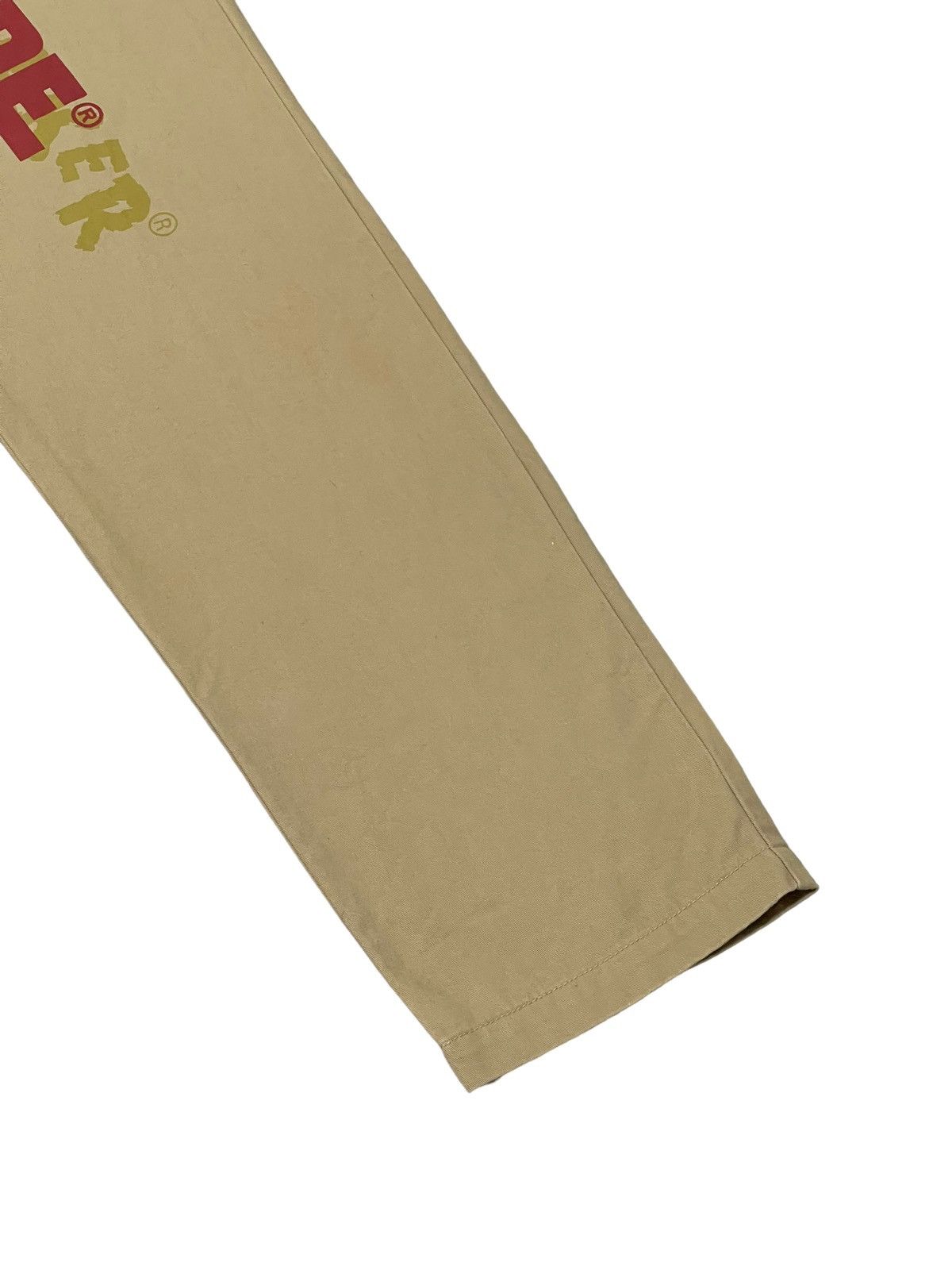 Bape Bape Nigo Era Khaki Pant Fire Walker Regular Straight 7🟦7 Size US 32 / EU 48 - 4 Thumbnail