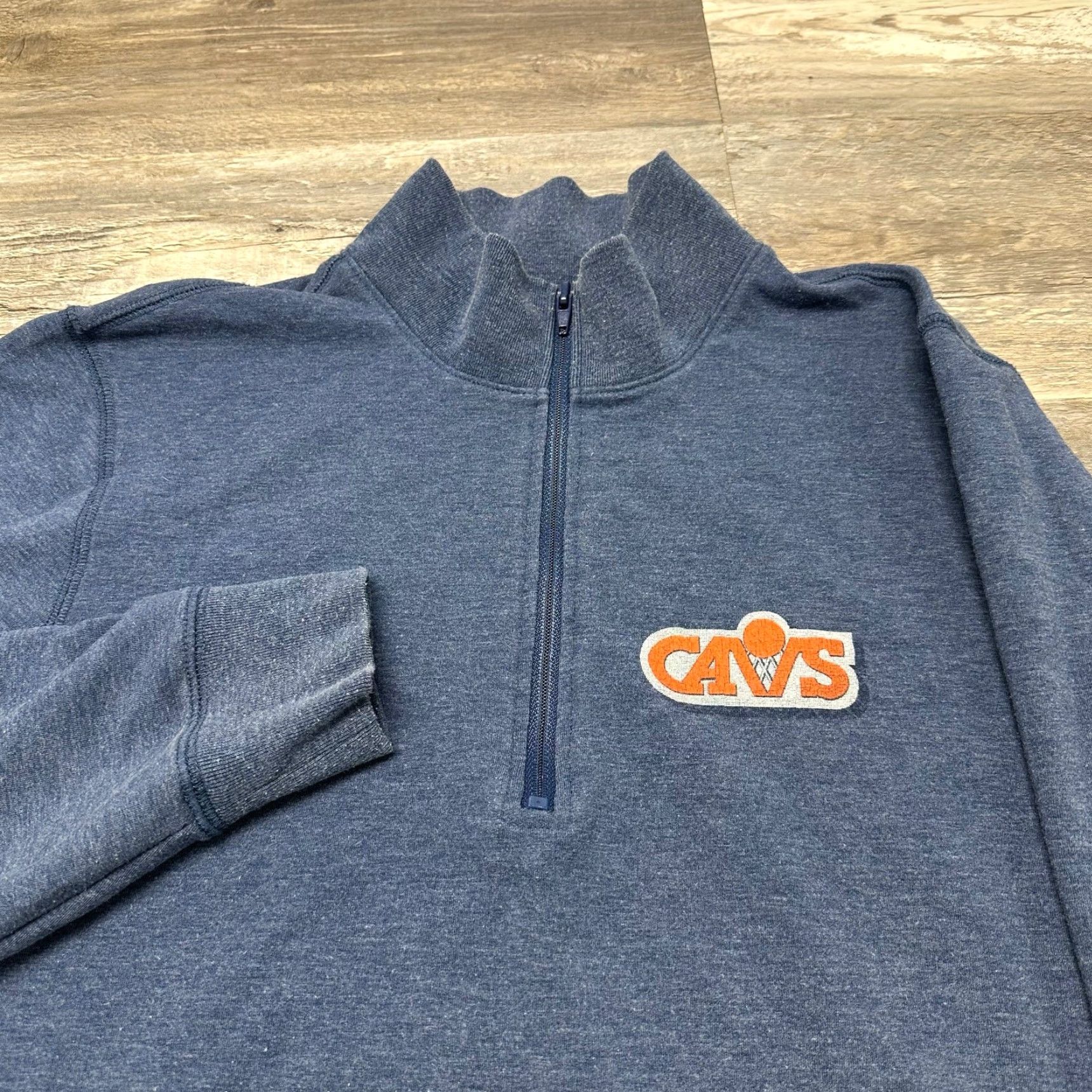 47 47 Brand Cleveland Cavaliers Cavs Blue Mens M 1/4 Zip Pullover Sweatshirt Size US M / EU 48-50 / 2 - 2 Thumbnail