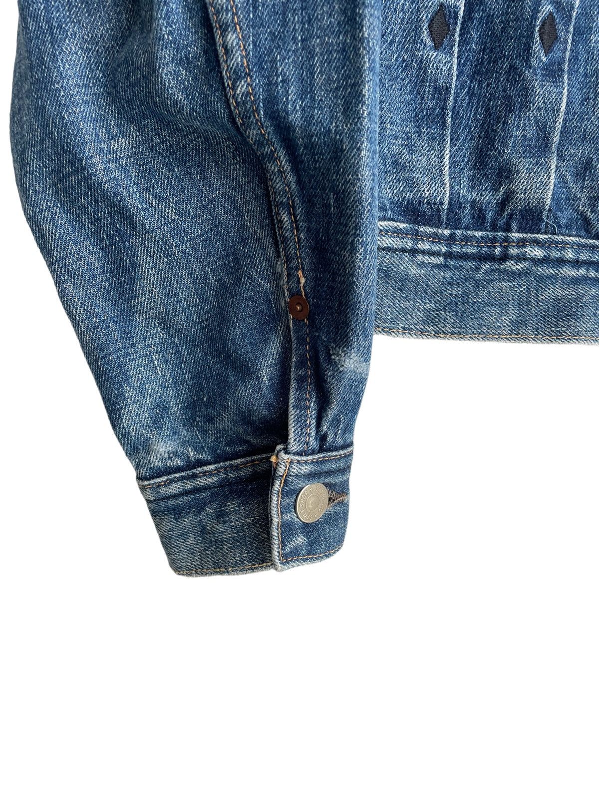 Momotaro Jeans Indigo Denim Based Pherrows 🇯🇵 Type 3 Trucker Jacket Size US S / EU 44-46 / 1 - 6 Thumbnail