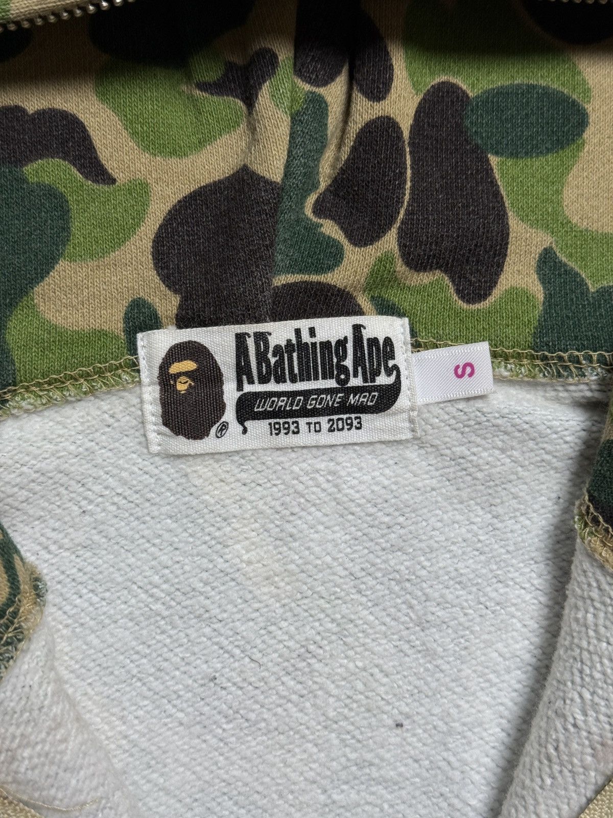 Bape A Bathing Ape X Mickey Mouse Green Camo Shark Hoodie Size S / US 4 / IT 40 - 6 Thumbnail