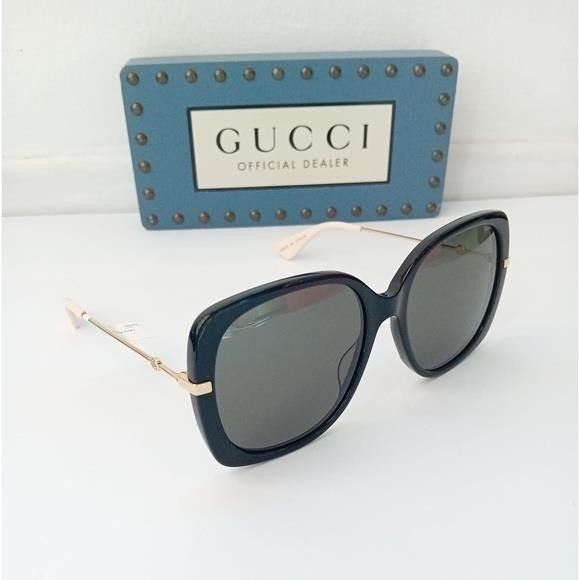 Gucci GUCCI Square Frame GG0511S Sunglasses Black Size ONE SIZE - 12 Thumbnail