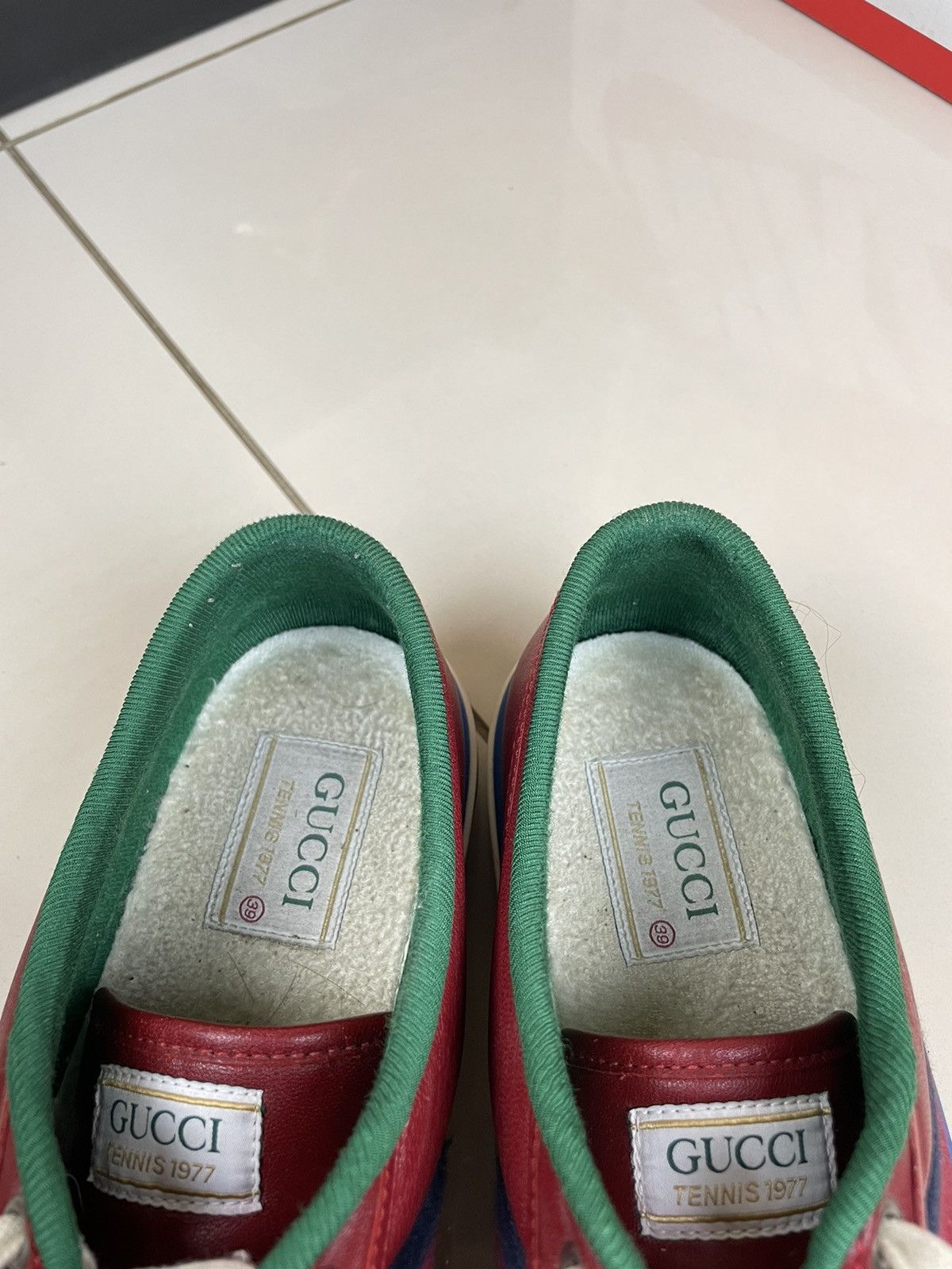 Gucci × Vintage Gucci Tennis 1977 Size US 7.5 / EU 40-41 - 7 Thumbnail