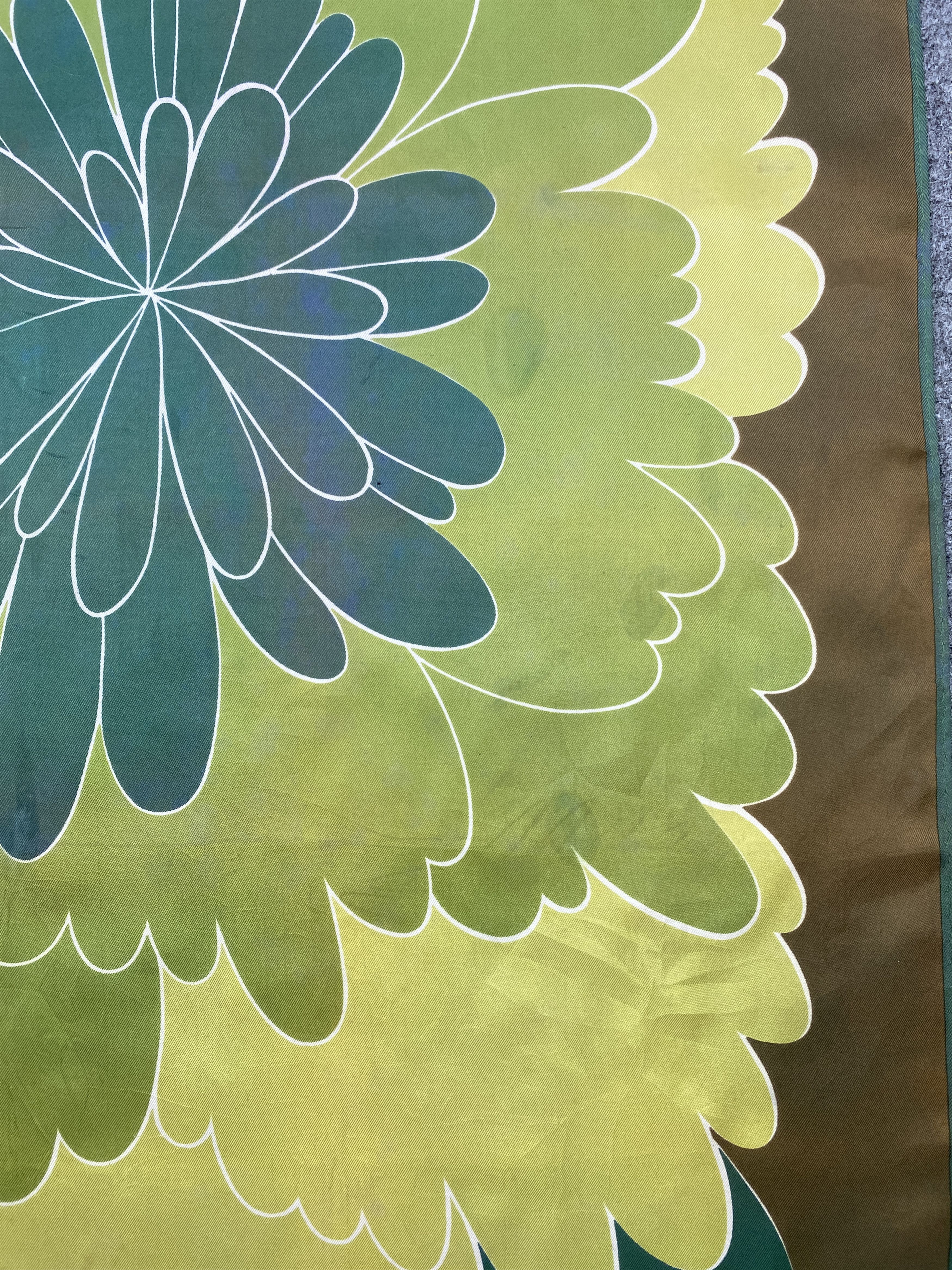 Vintage Italian Designer Silk Scarf / Muffler / Silk Shawl - SN0060 Size ONE SIZE - 4 Thumbnail