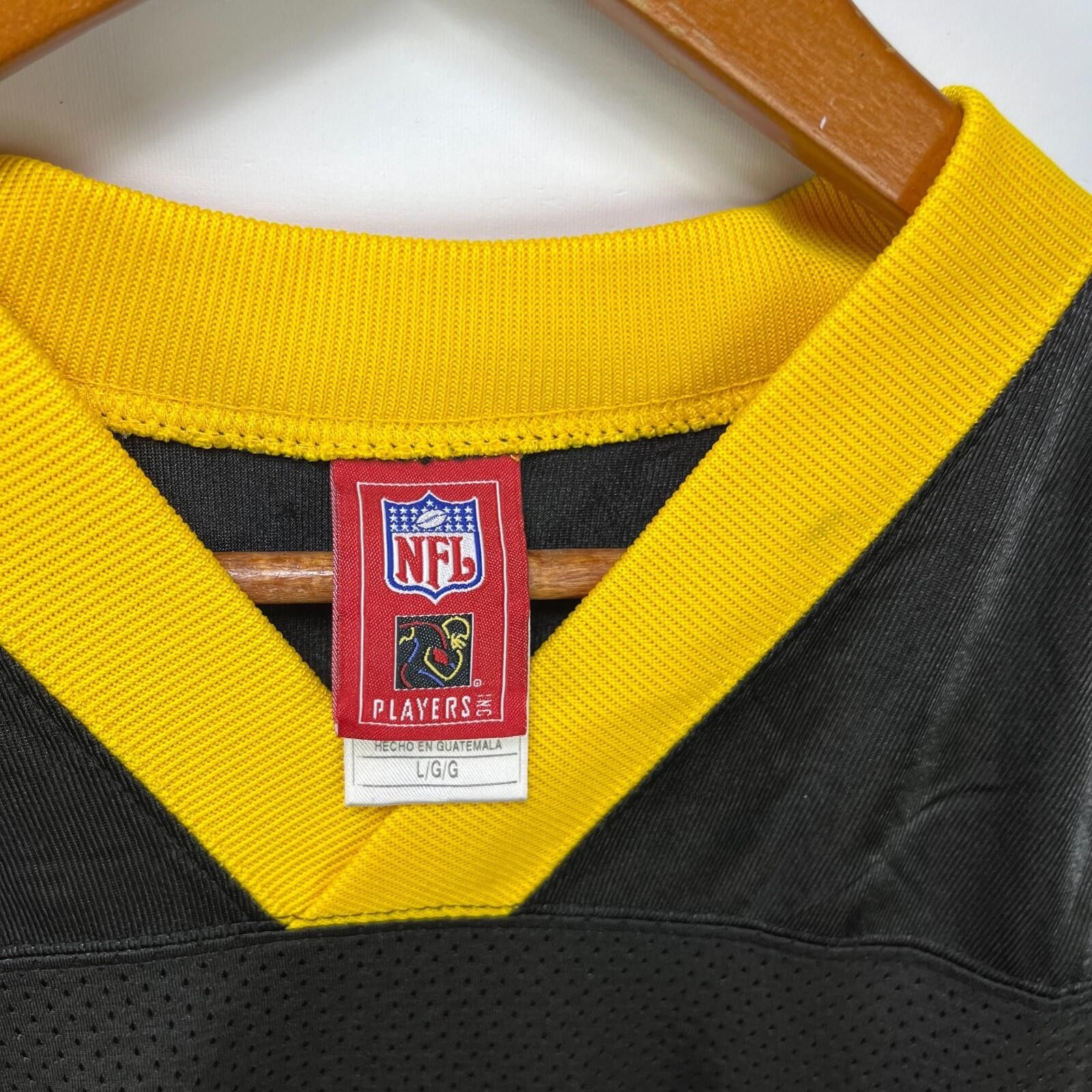 Reebok Vintage Pittsburgh Steelers Ben Roethlisberger Jersey Large Size ONE SIZE - 4 Thumbnail