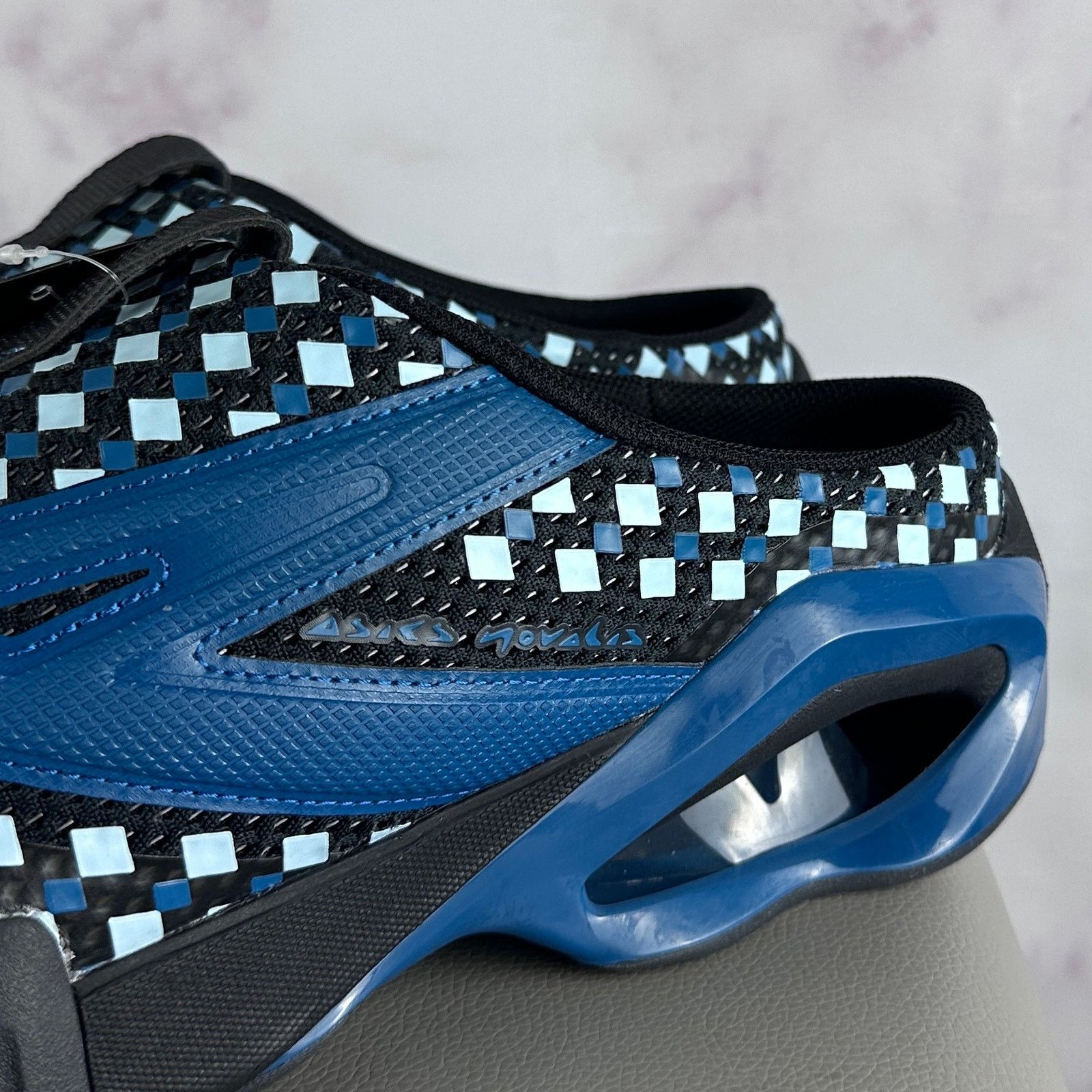 Asics × Kiko Kostadinov Novalis Gel-Styrax Graphite Grey Teal Mule Sneaker Size US 11.5 / EU 44-45 - 3 Thumbnail
