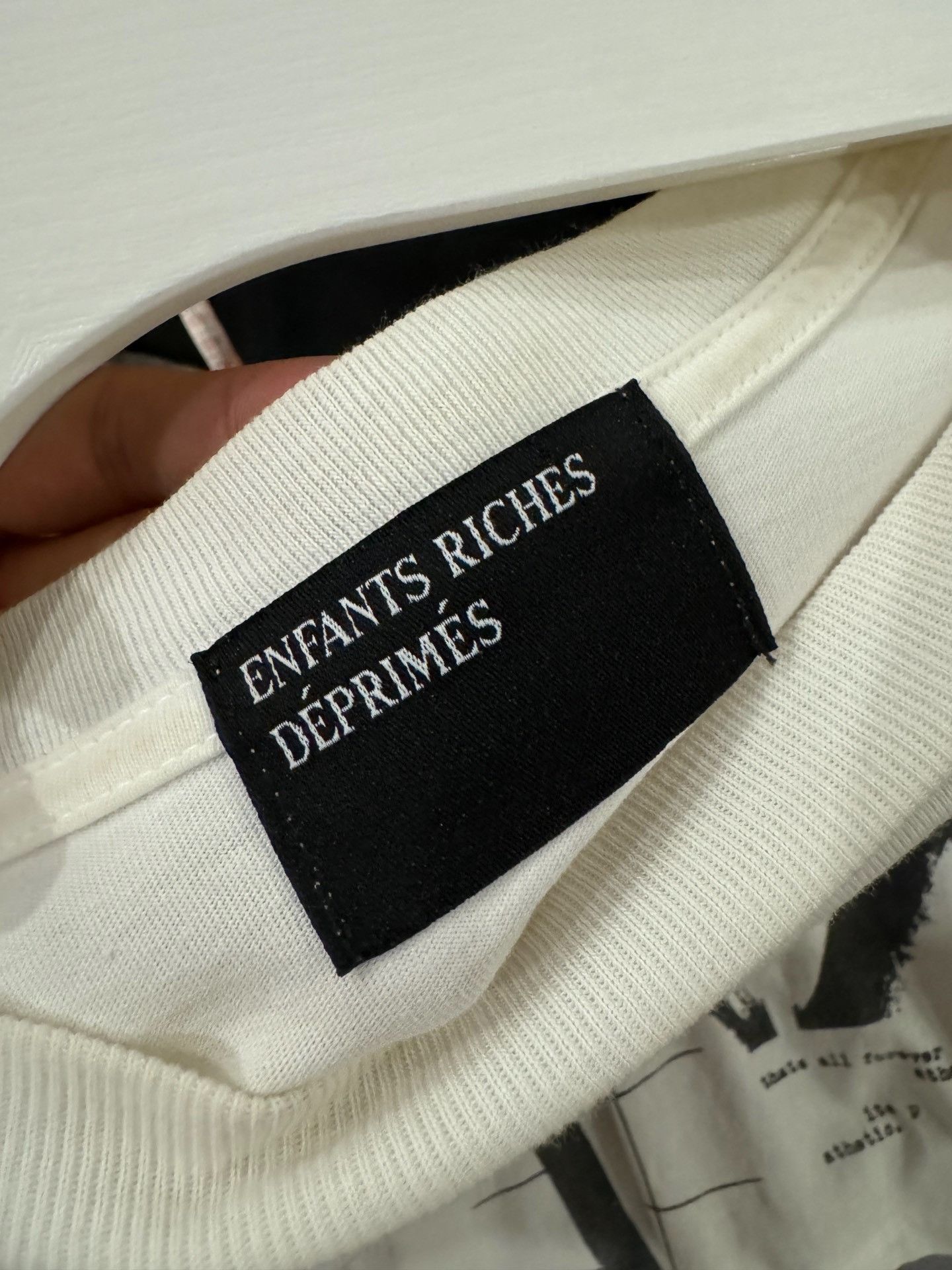 Enfants Riches Deprimes Enfants Riches Deprimes Portrait print long sleeve 2501-Ne Size US M / EU 48-50 / 2 - 3 Thumbnail
