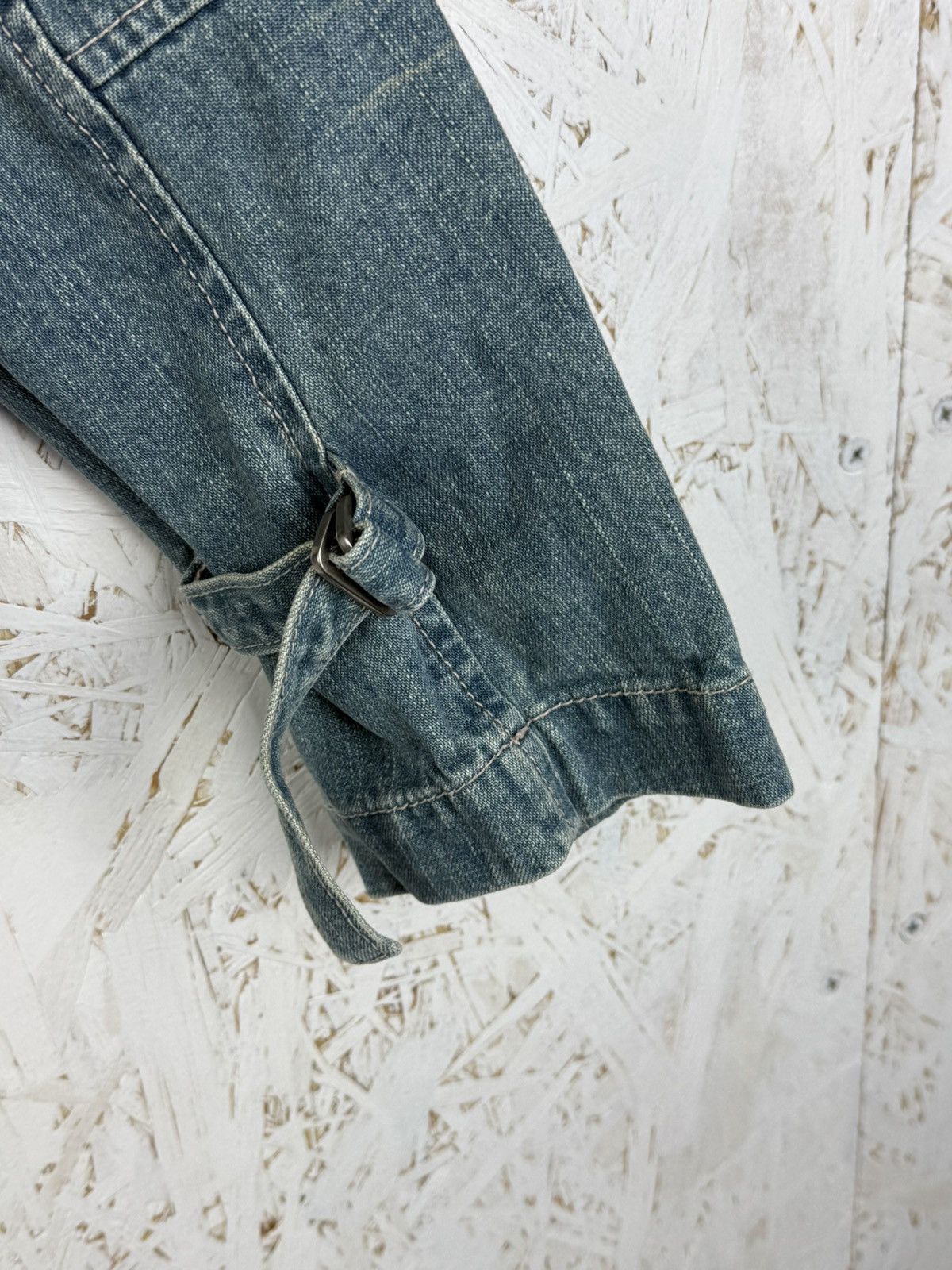 Jean Paul Gaultier Vintage Jean Paul Gaultier Jean’s Short Denim Jacket Blue 38 Size XS / US 0-2 / IT 36-38 - 7 Thumbnail
