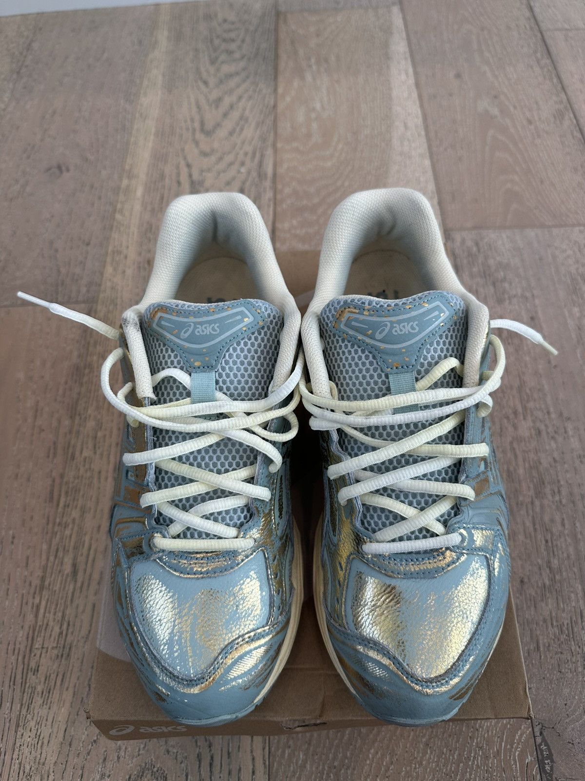 Asics ASICS Gel-Kayano 14 Pure Gold Cold Moss Size US 10 / EU 43 - 2 Thumbnail