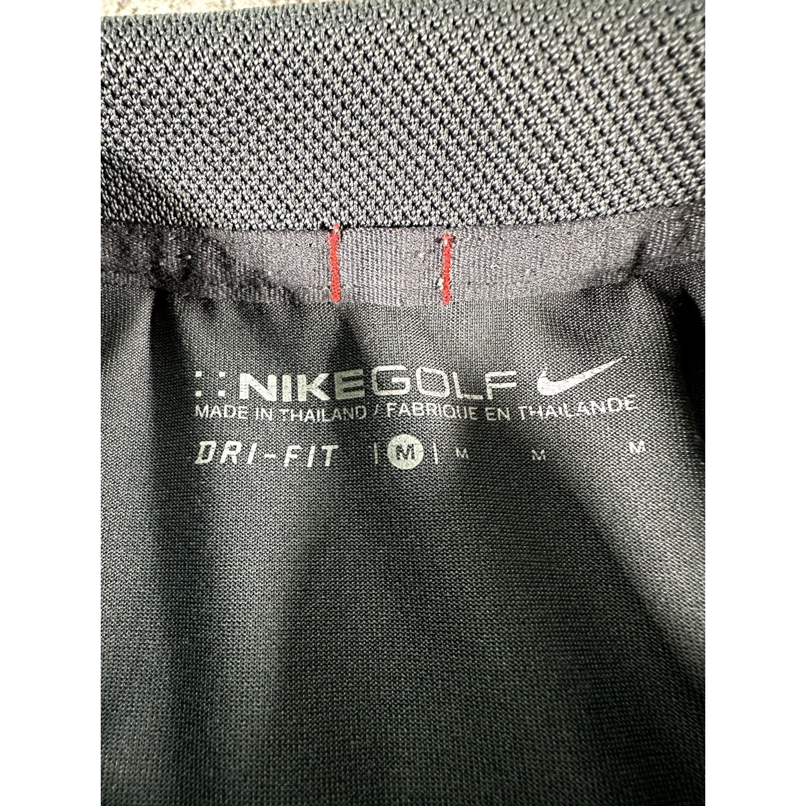 Nike Nike Golf Standard Dri Fit Grey Red Diamond Polo Shirt Mens Size US M / EU 48-50 / 2 - 6 Thumbnail