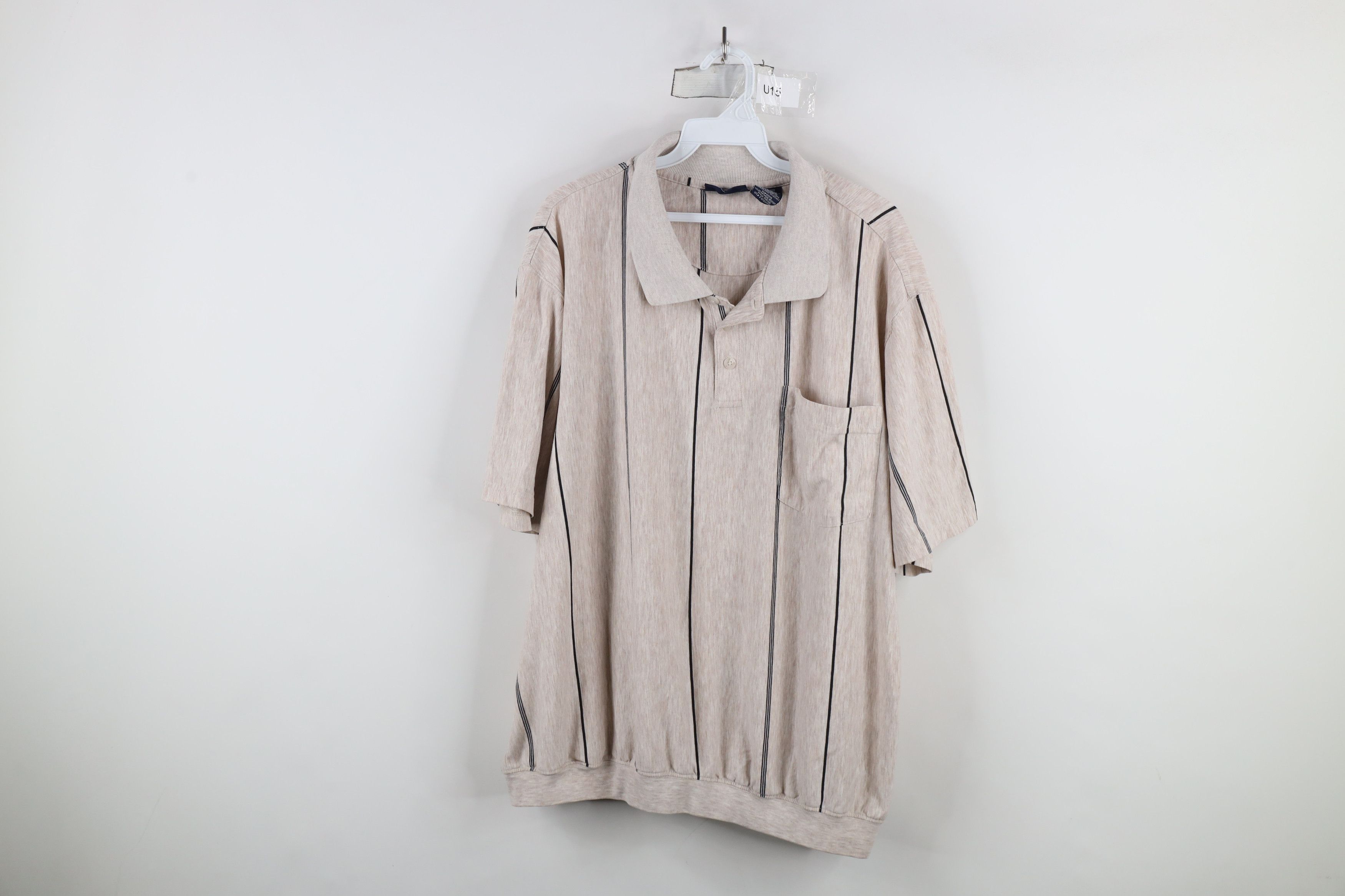 Vintage Vintage 90s Streetwear Collared Pullover Polo Shirt Mob Size US XXL / EU 58 / 5 - 1 Thumbnail