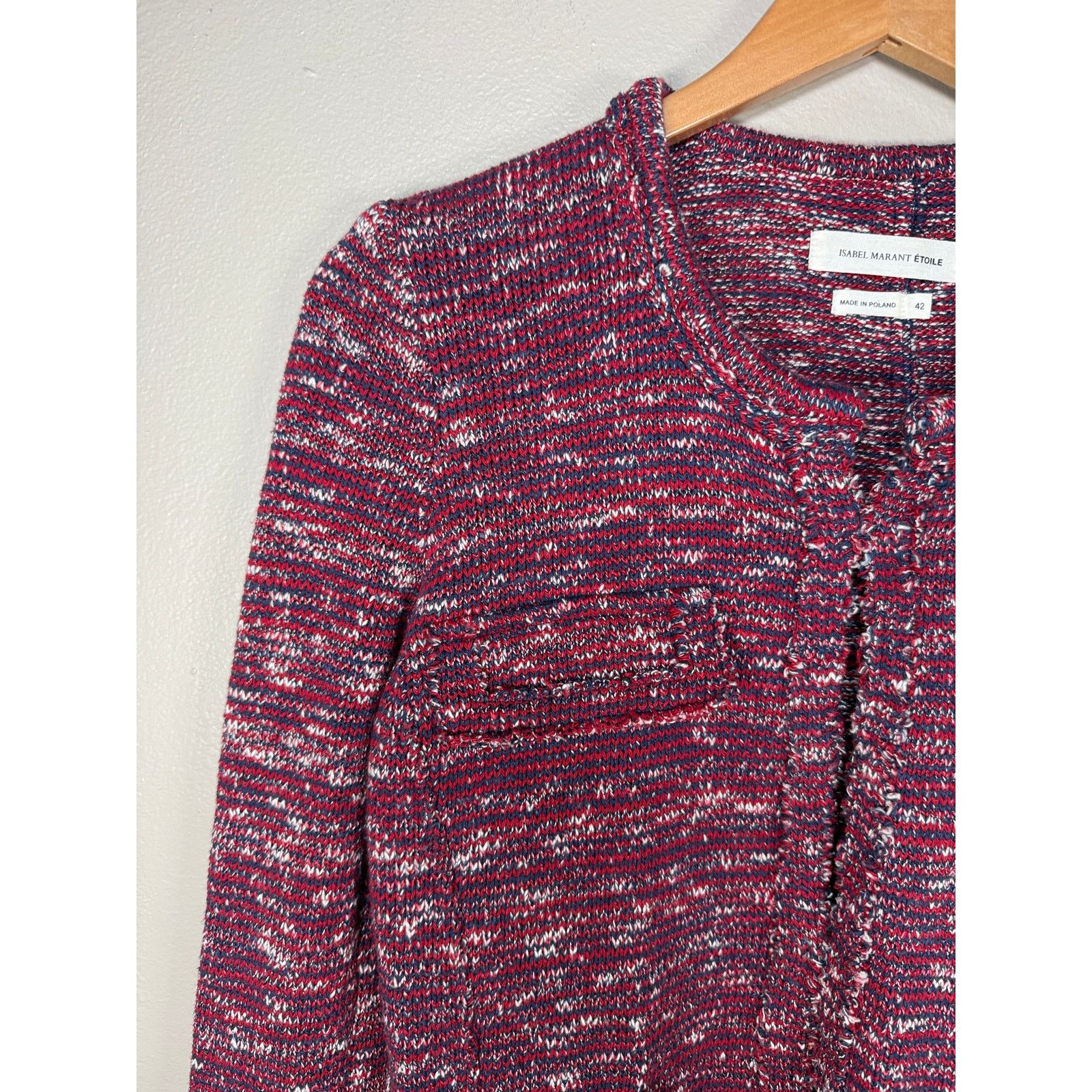 Isabel Marant Etoile Isabel Marant Etoile Ariana Tweed Boucle Jacket $450 size 42 Size L / US 10 / IT 46 - 8 Thumbnail
