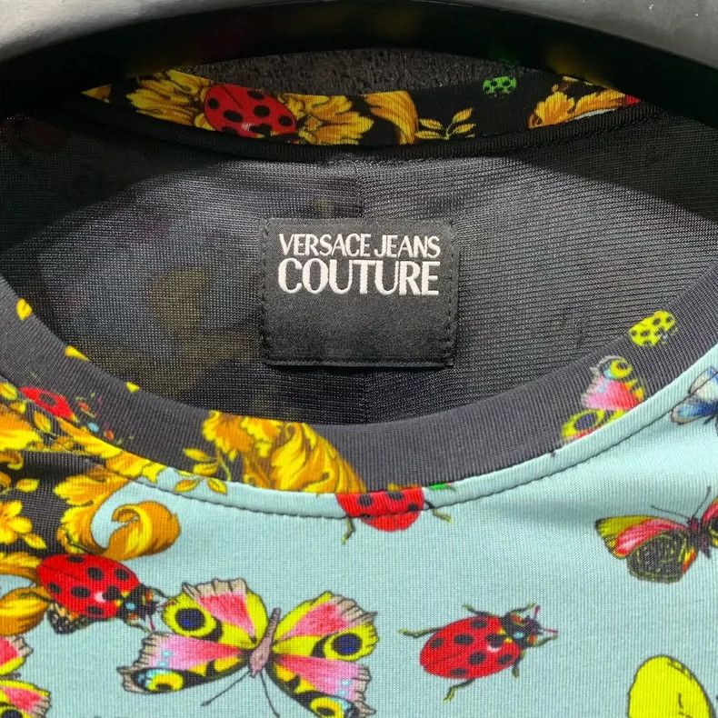 Versace Versace Floral full print dress Size S / US 4 / IT 40 - 3 Thumbnail