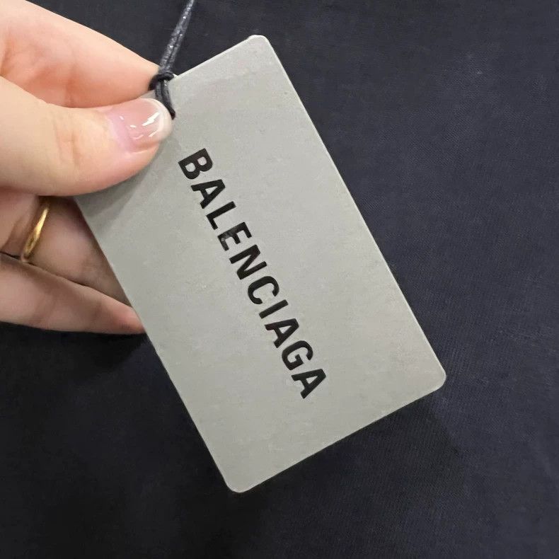 Balenciaga Balenciaga Speed Hunter Printed Inverted Design Short Slee Size US L / EU 52-54 / 3 - 3 Thumbnail