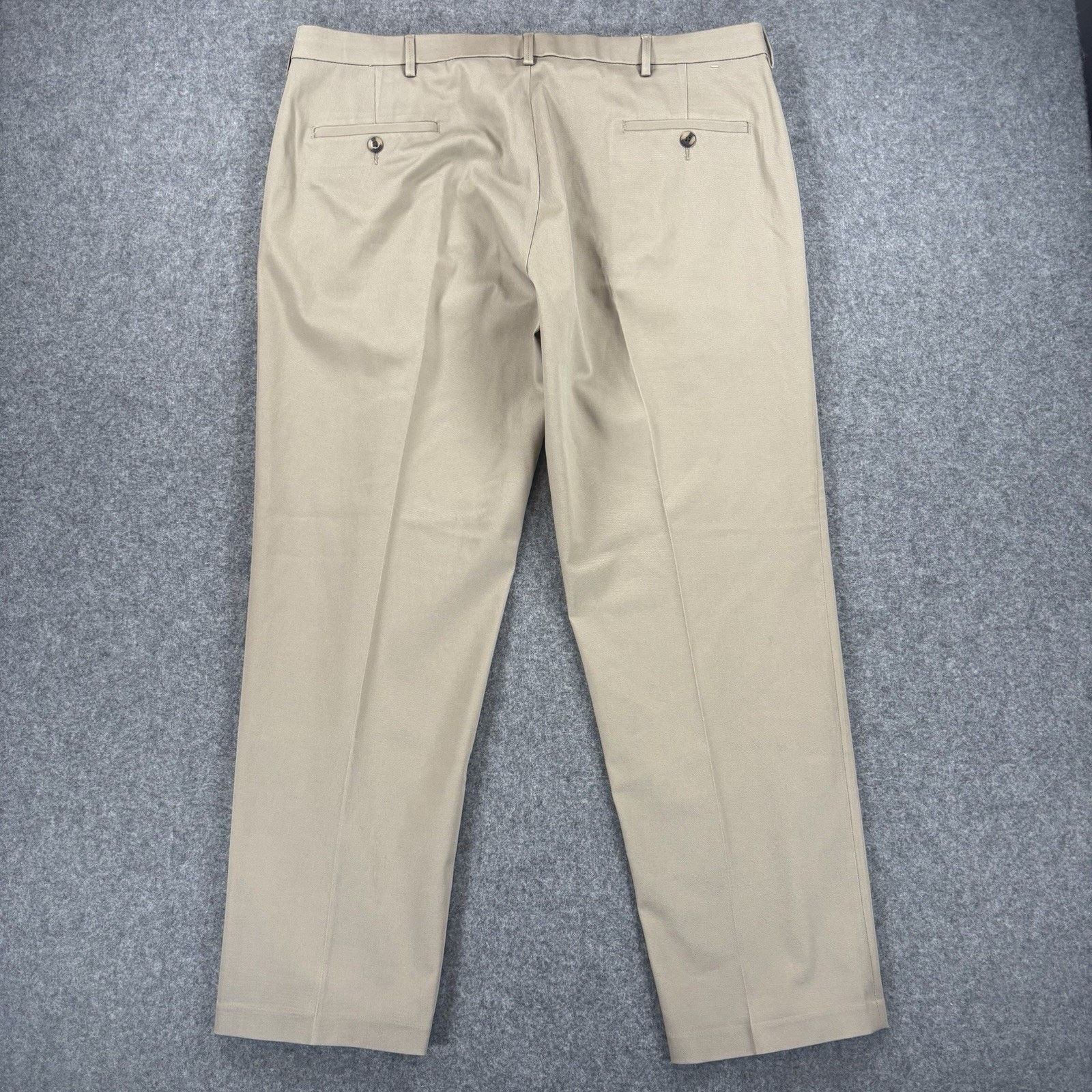 Haggar Haggar Mens Pants 40x30 Straight Khaki Perfect Fit Waistband Size US 40 / EU 56 - 6 Thumbnail