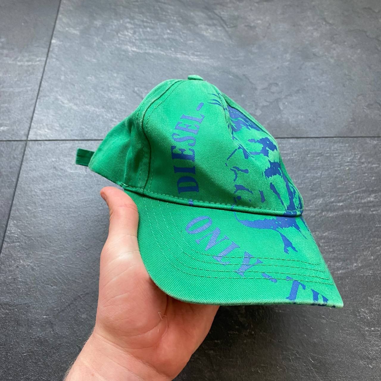 Diesel × Vintage Vintage diesel rare big logo cap Size ONE SIZE - 2 Thumbnail