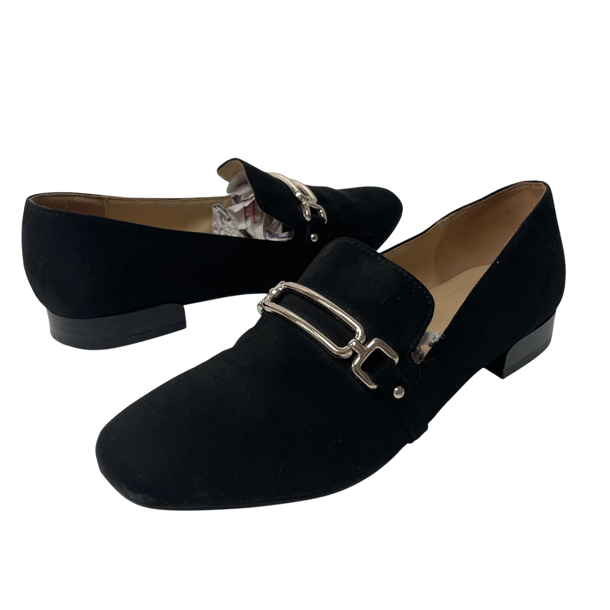 Nine West Nine West Felted Silver Horse Bit Slip On Casual Shoes Size US 6 / IT 36 - 2 Thumbnail
