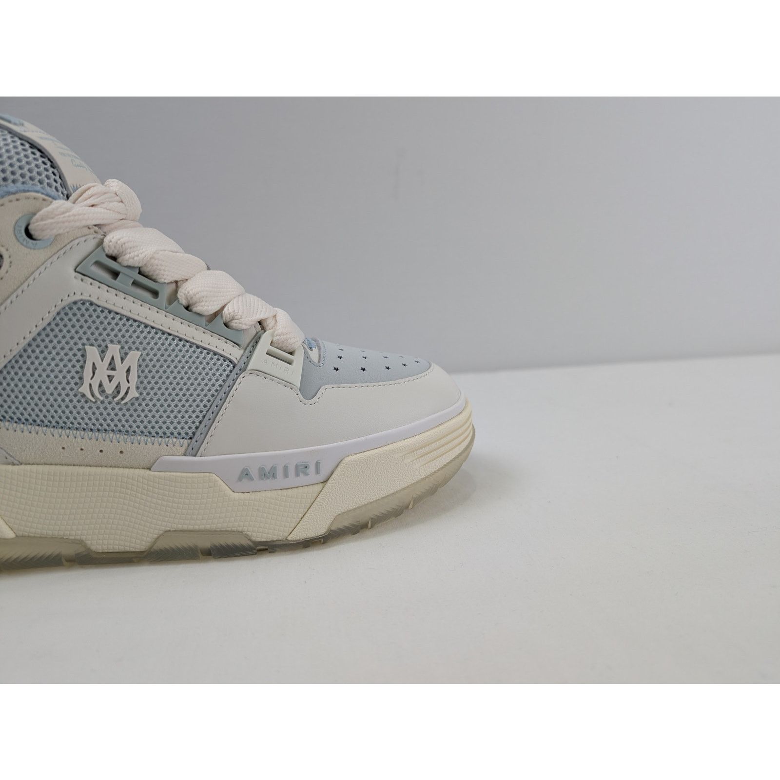 Amiri o1rshd1 MA-1 Sneakers in Ice Blue Size US 12 / EU 45 - 3 Thumbnail