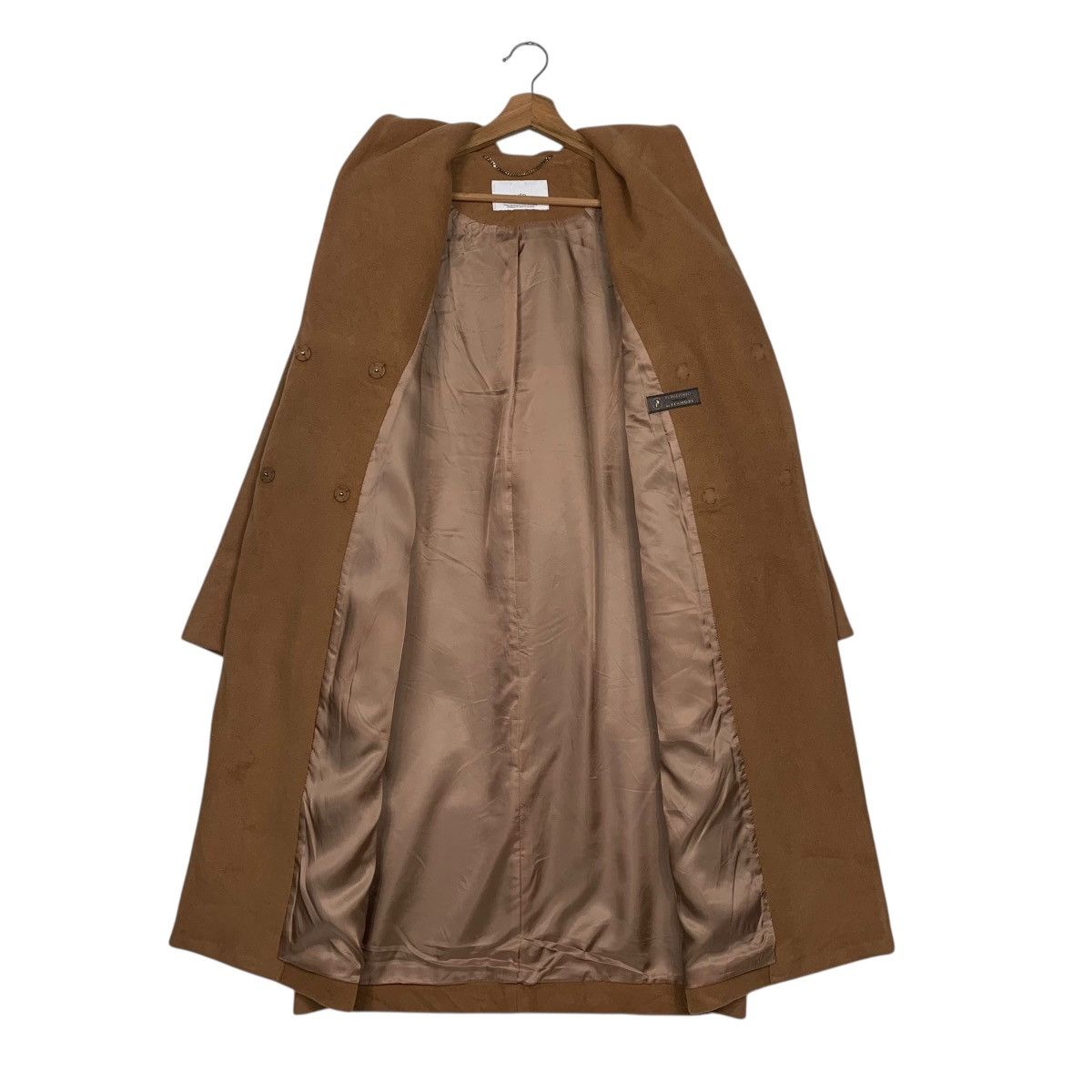 Japanese Brand Ined Inspired By Yohji Yamamoto Wool Hooded Overcoat Size M / US 6-8 / IT 42-44 - 13 Thumbnail